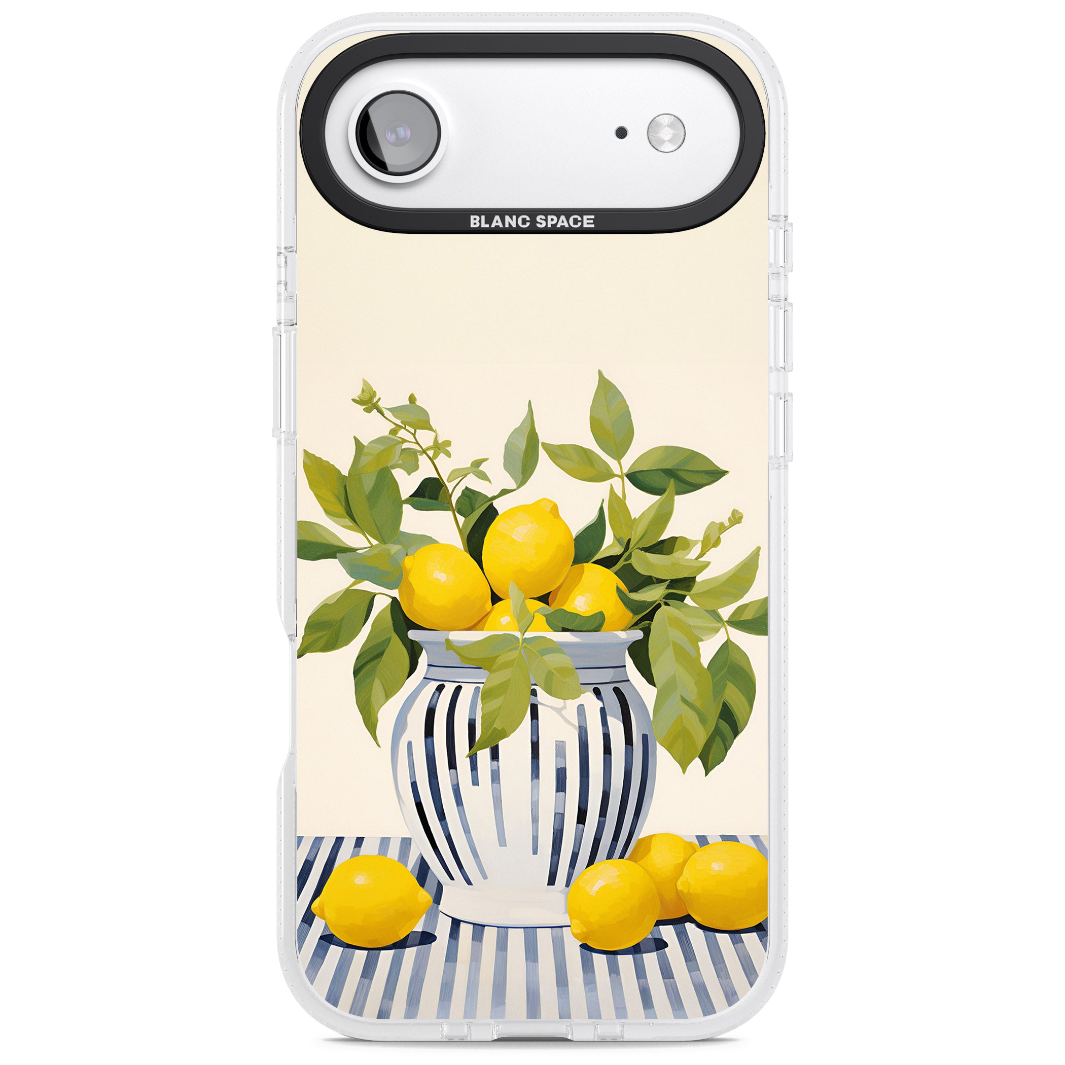Lemon Plant Vase iPhone 17 Air Impact Air Clear Phone Case