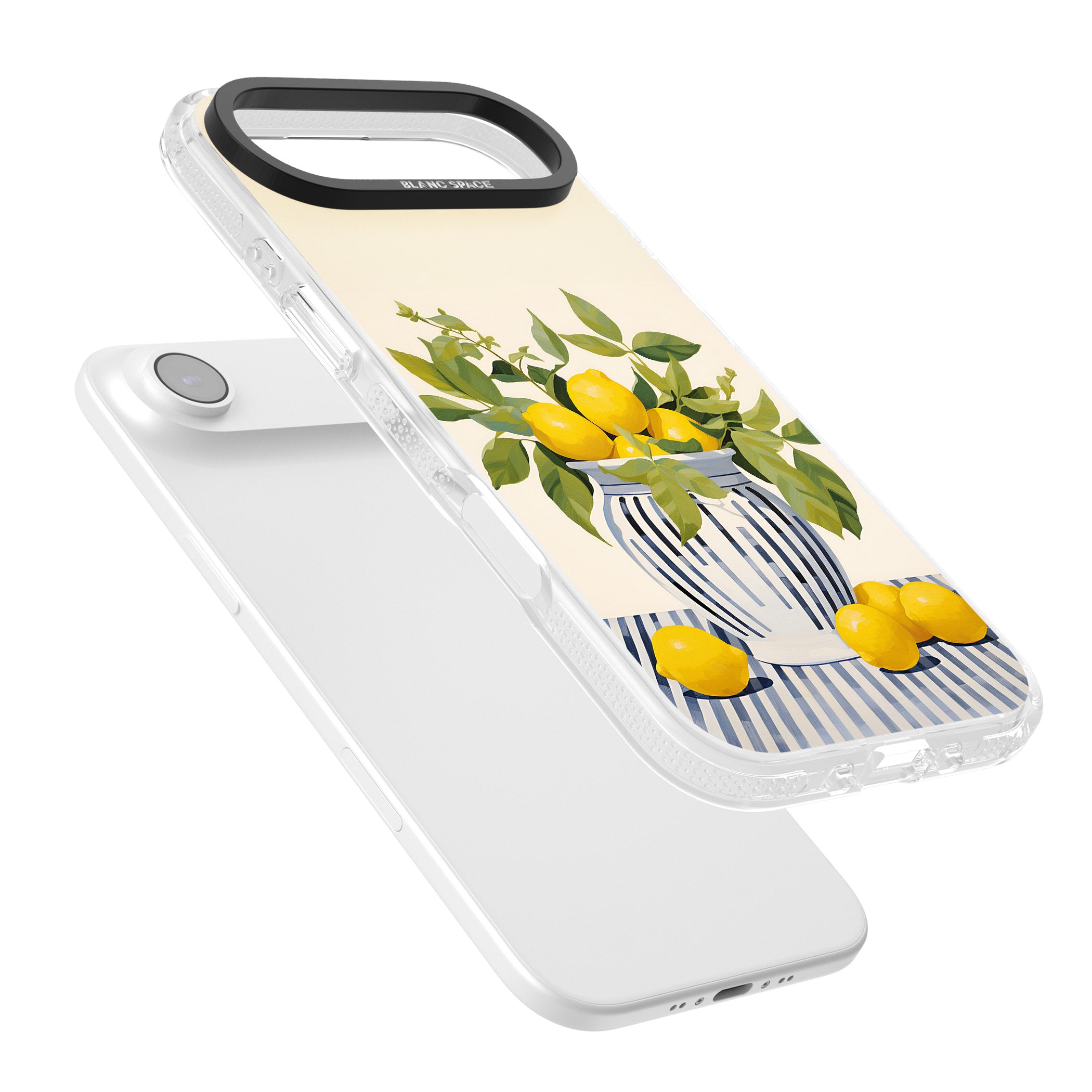 Lemon Plant Vase iPhone 17 Air Impact Air Clear Phone Case Colours