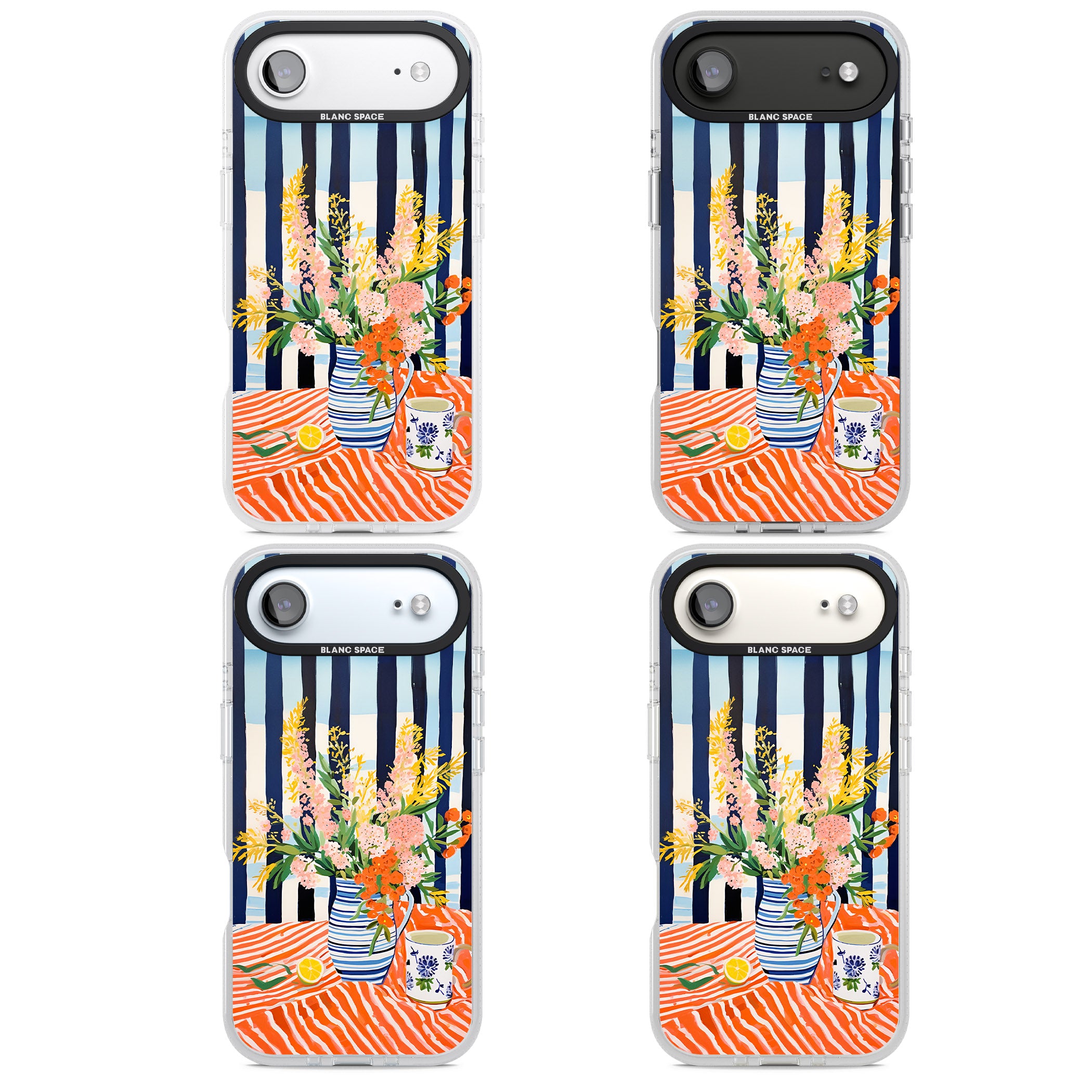 Seaside Flowers iPhone 17 Air Impact Air Clear Phone Case APT Impact Protection