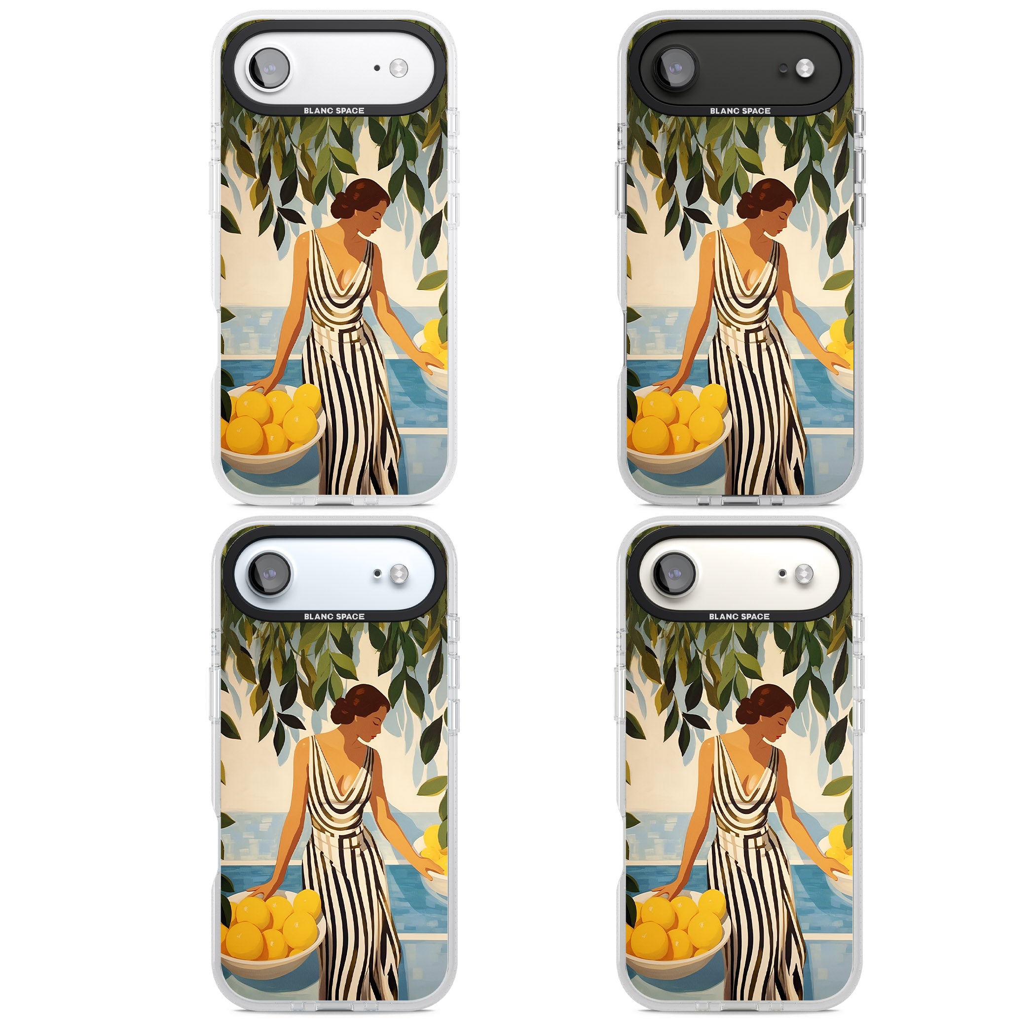 Lemon Picking iPhone 17 Air Impact Air Clear Phone Case APT Impact Protection