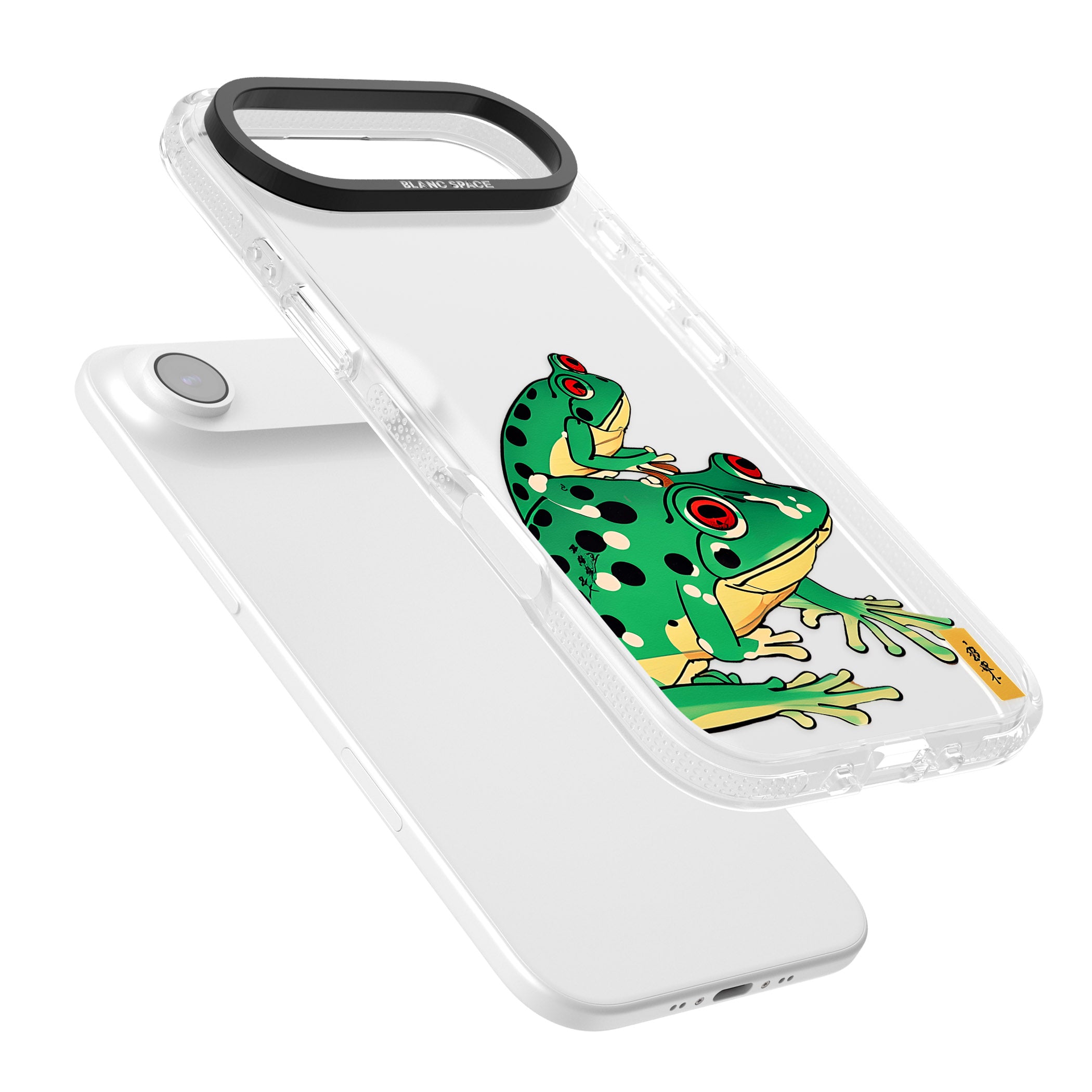 Matsumoto Hoji Frog Green iPhone 17 Air Impact Air Clear Phone Case Colours