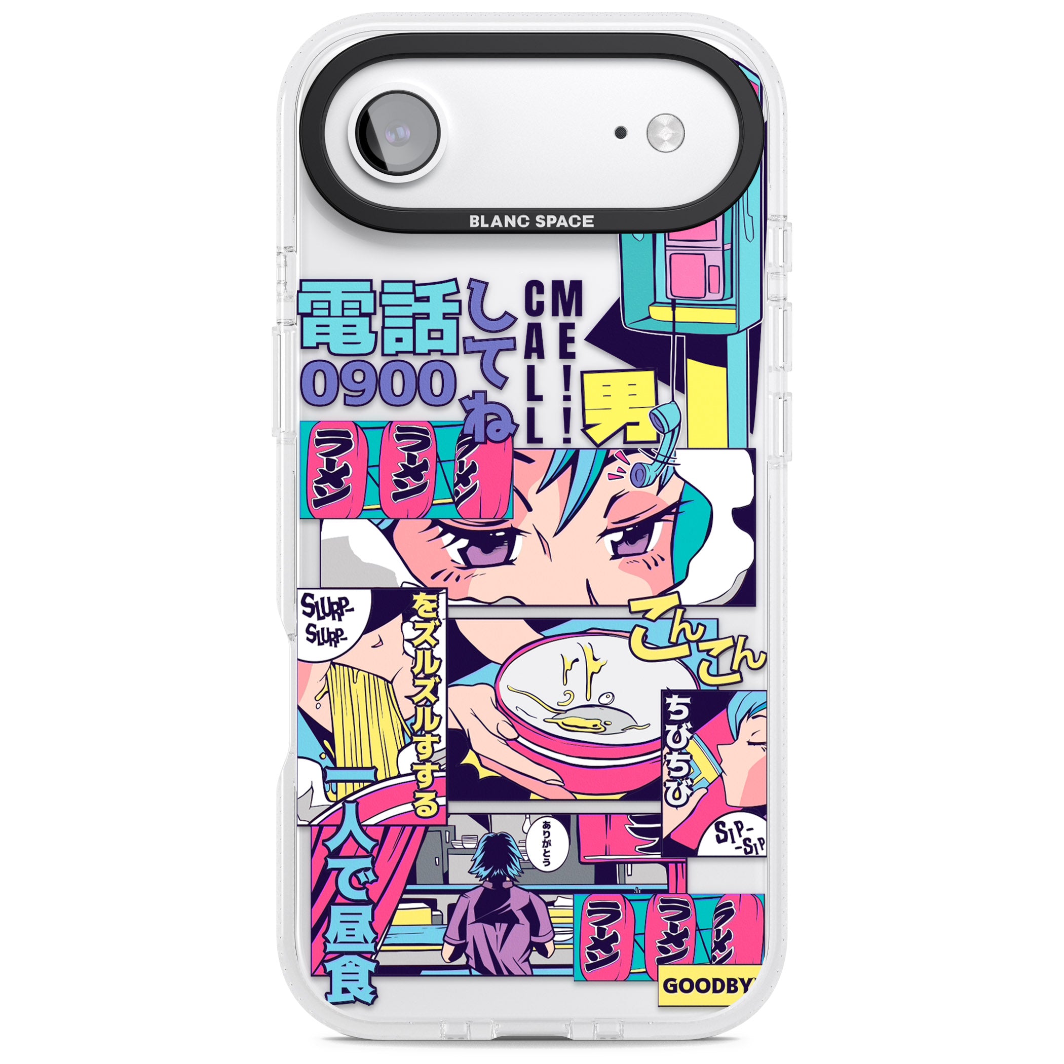 Vibrant Anime Comic iPhone 17 Air Impact Air Clear Phone Case