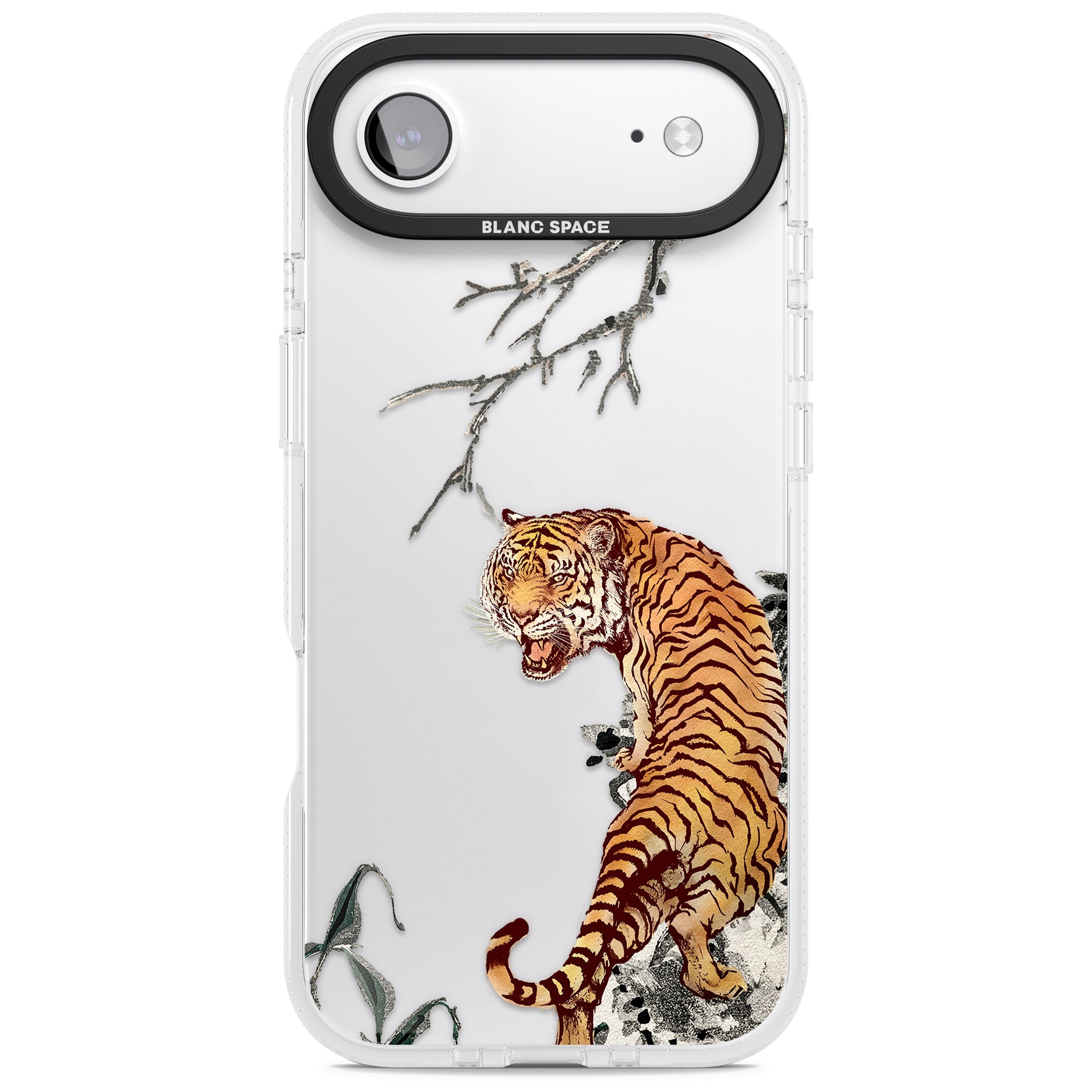 Roaring Tiger iPhone 17 Air Impact Air Clear Phone Case