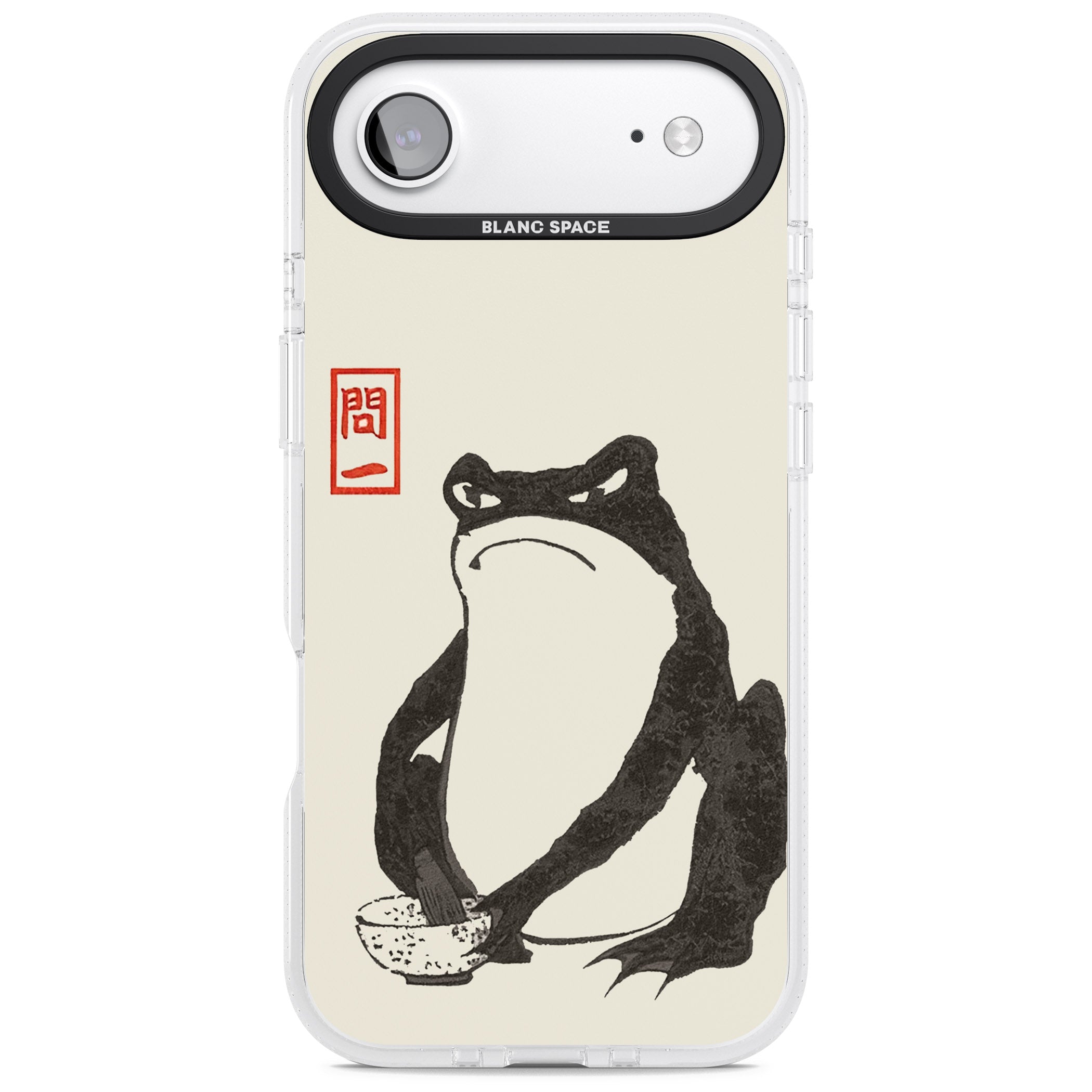 Matsumoto Hoji Grumpy Toad iPhone 17 Air Impact Air Clear Phone Case