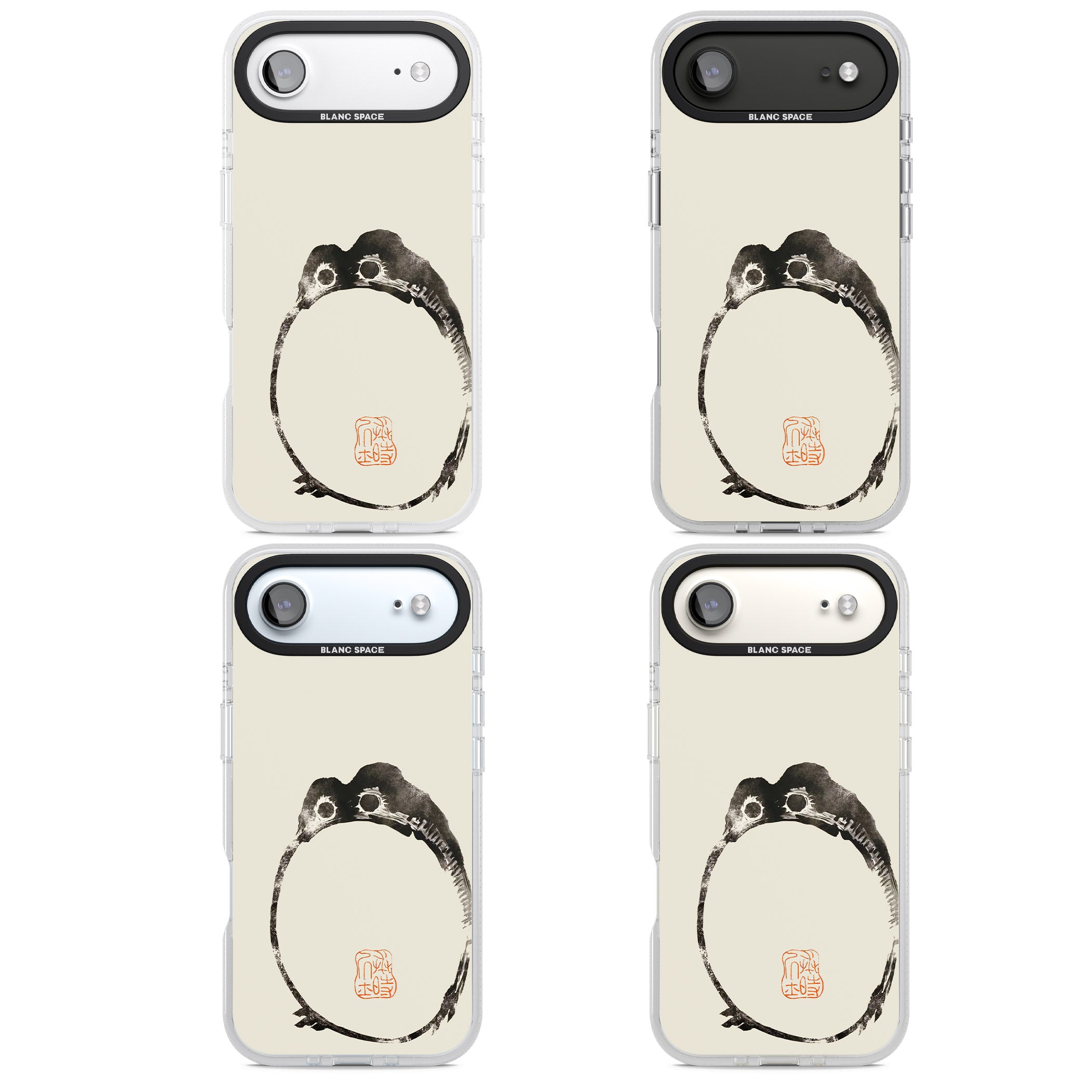 Matsumoto Hoji Round Frog iPhone 17 Air Impact Air Clear Phone Case APT Impact Protection