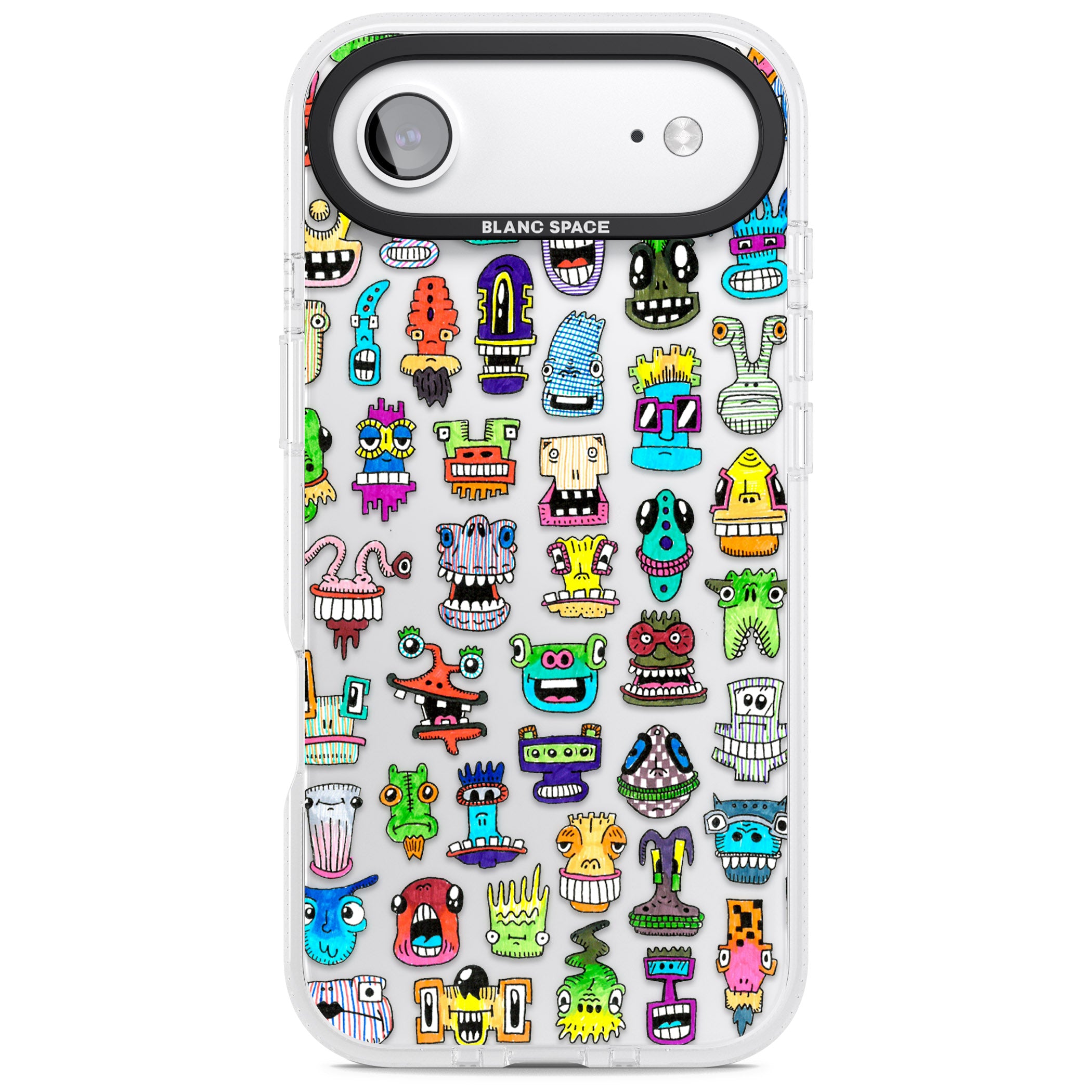 Familiar Faces iPhone 17 Air Impact Air Clear Phone Case