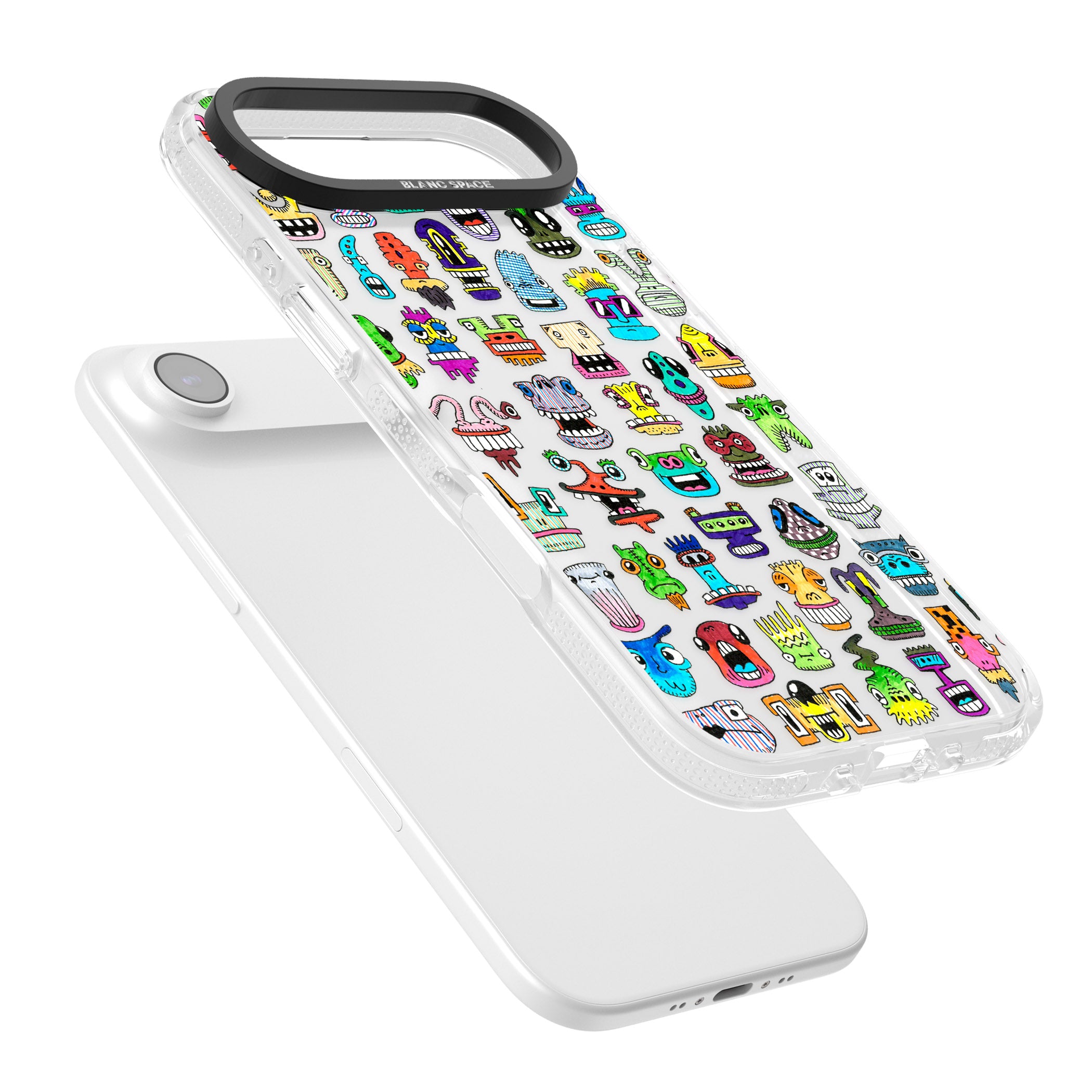 Familiar Faces iPhone 17 Air Impact Air Clear Phone Case Colours