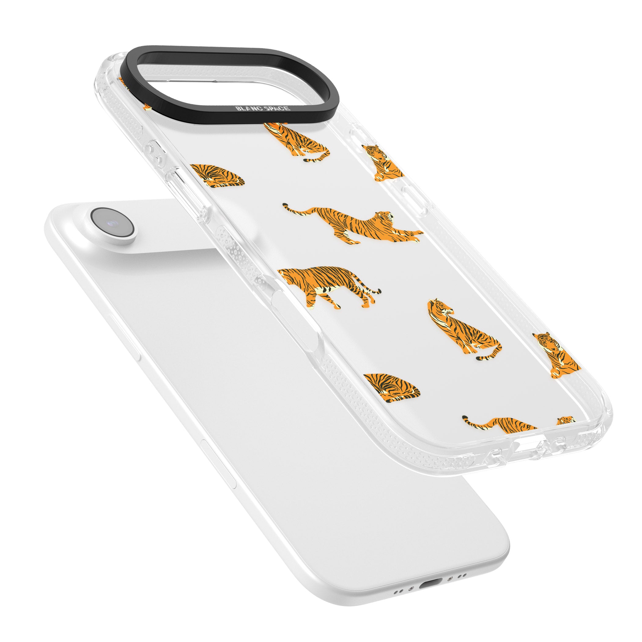 Clear Tiger Jungle iPhone 17 Air Impact Air Clear Phone Case Colours