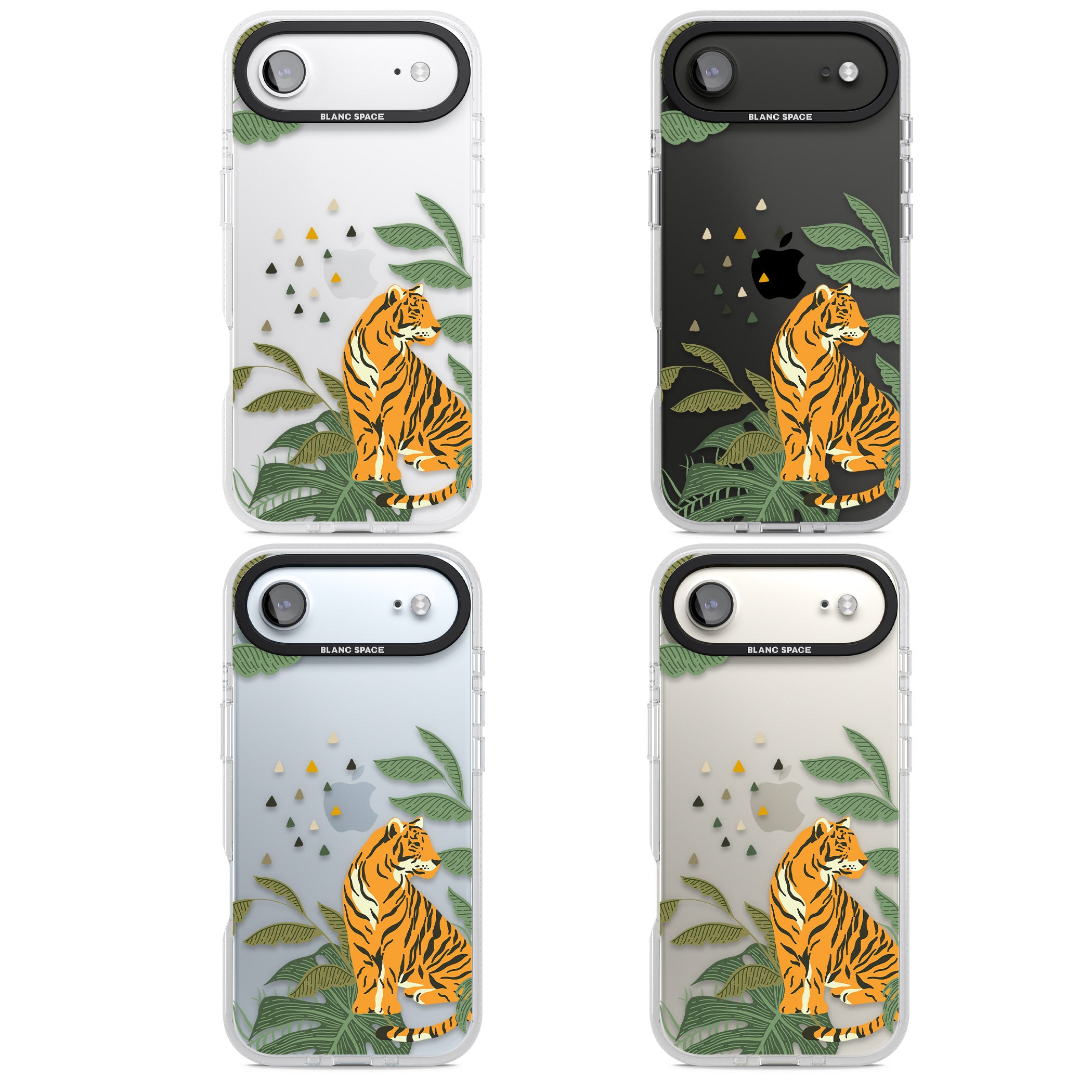 Tiger Jungle iPhone 17 Air Impact Air Clear Phone Case APT Impact Protection