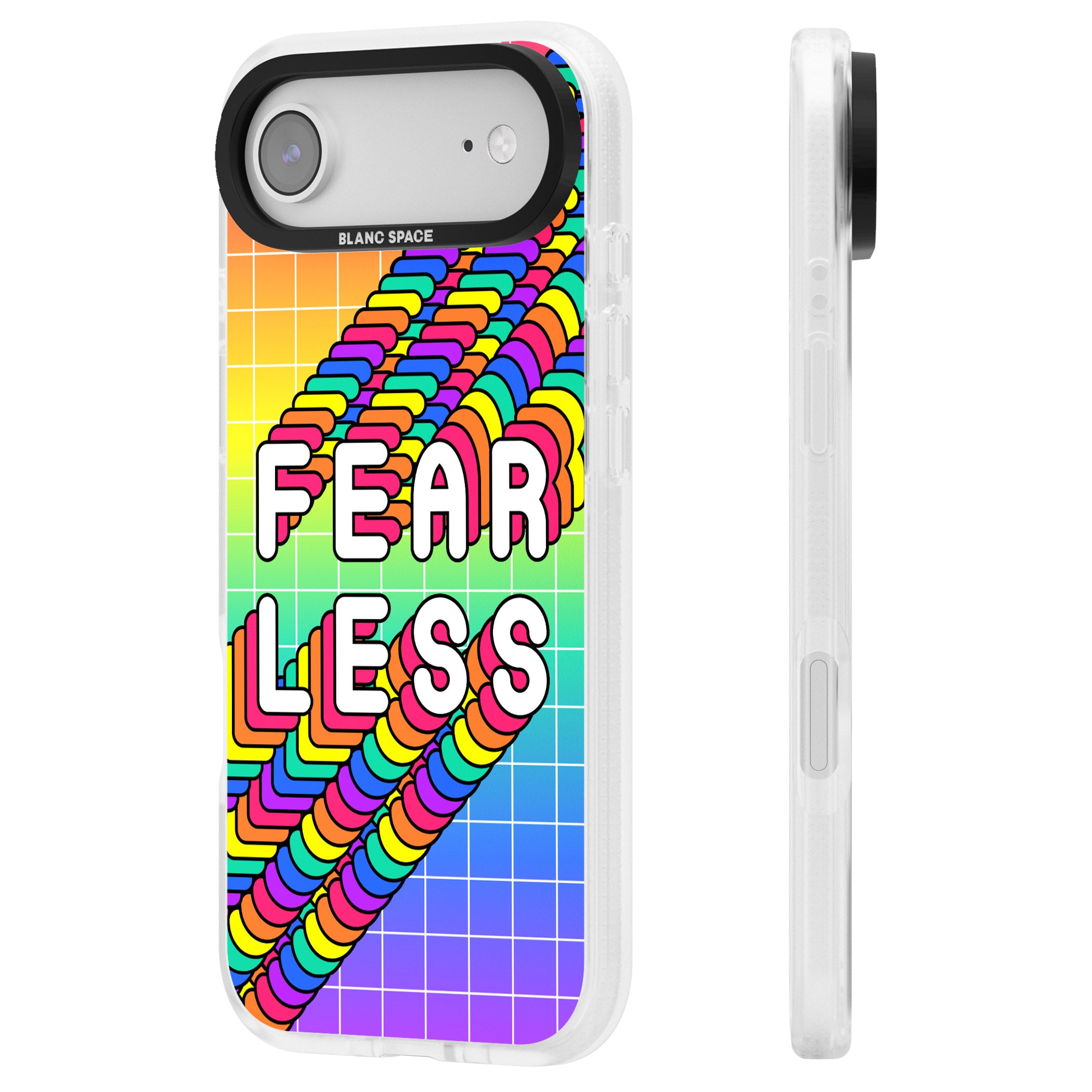 Fearless iPhone 17 Air Impact Air Clear Phone Case Side Profile