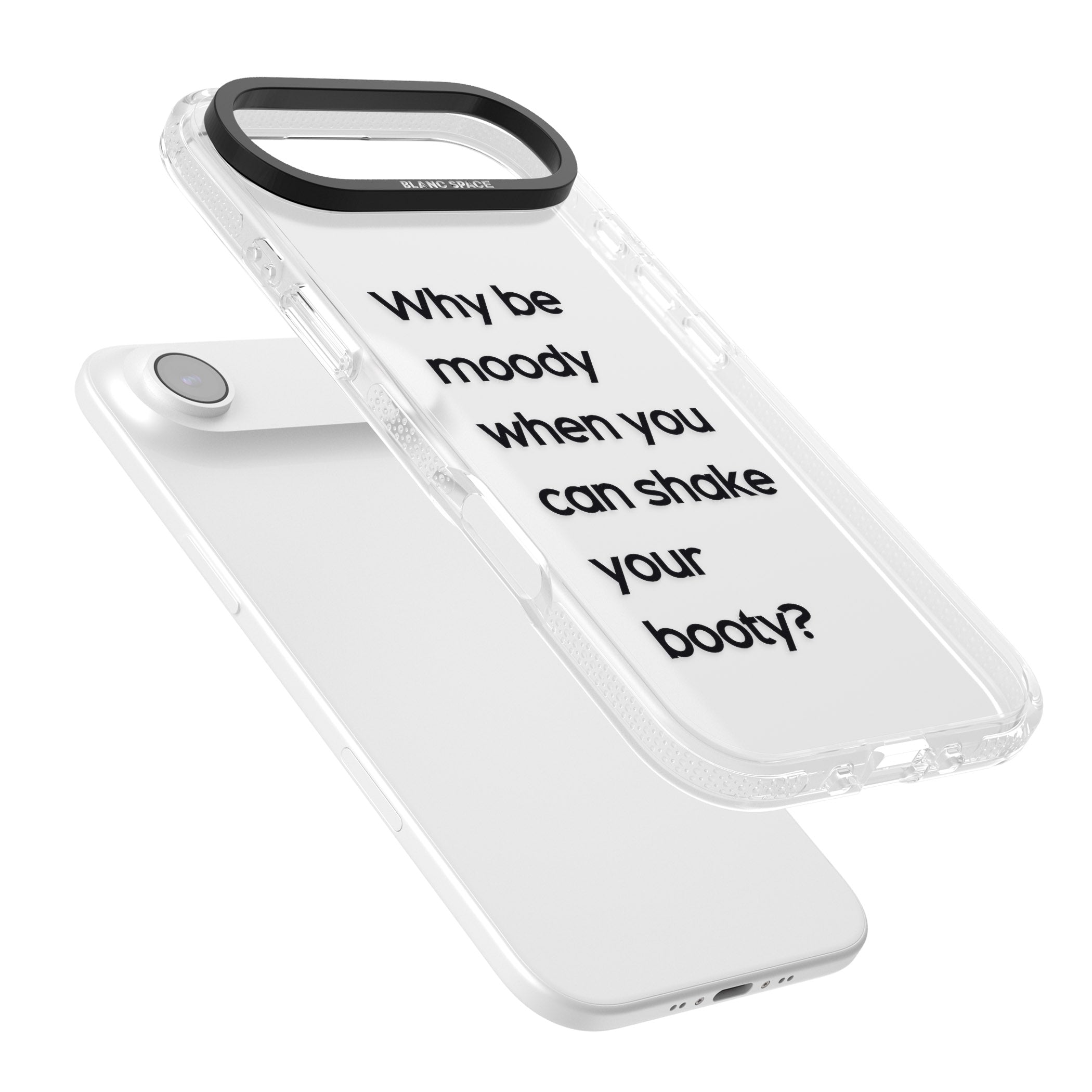 Why Be Moody? iPhone 17 Air Impact Air Clear Phone Case Colours