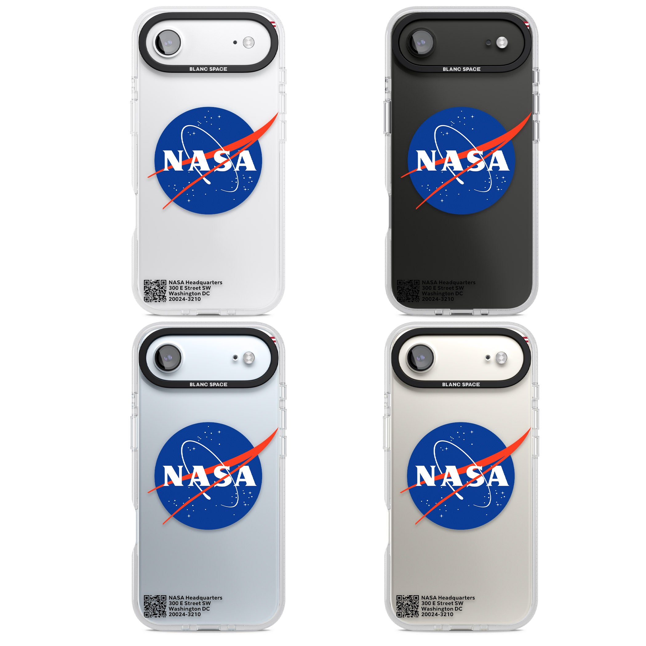 Nasa Meatball iPhone 17 Air Impact Air Clear Phone Case APT Impact Protection