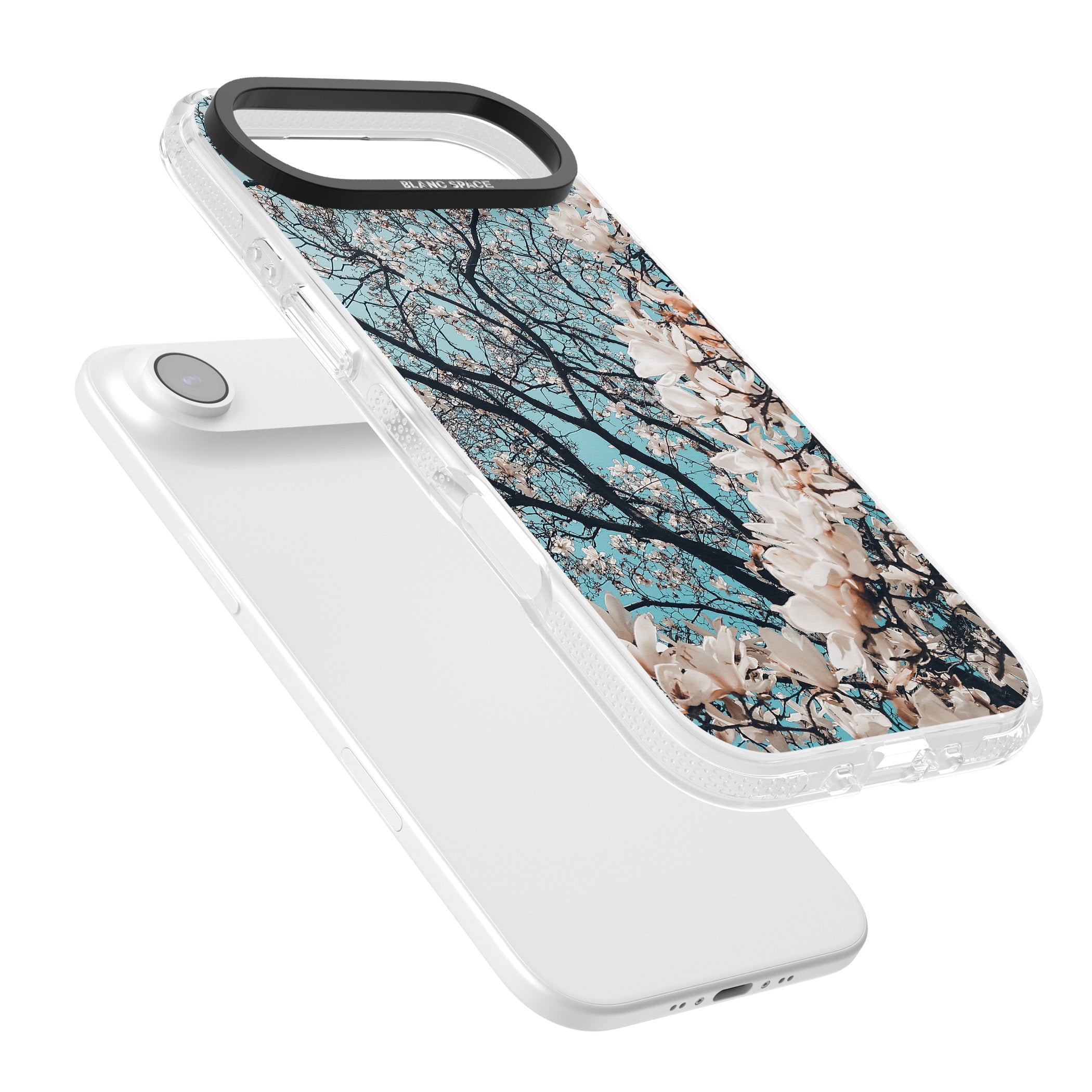 Magnolia Bloom iPhone 17 Air Impact Air Clear Phone Case Colours