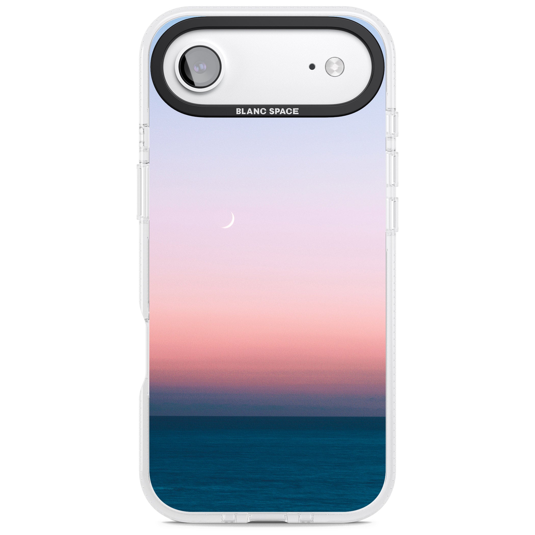 Pastel Ocean Sunset iPhone 17 Air Impact Air Clear Phone Case