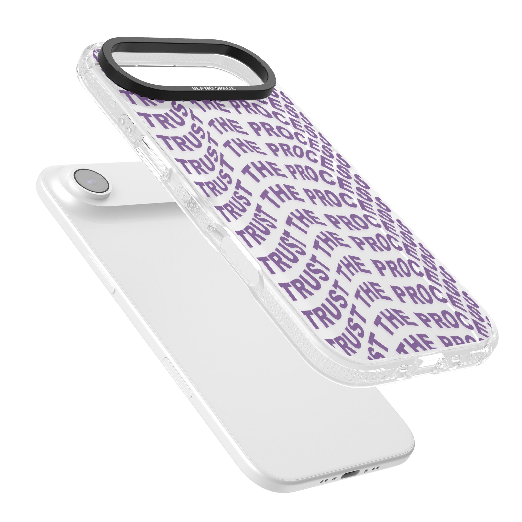Trust The Process iPhone 17 Air Impact Air Clear Phone Case Colours