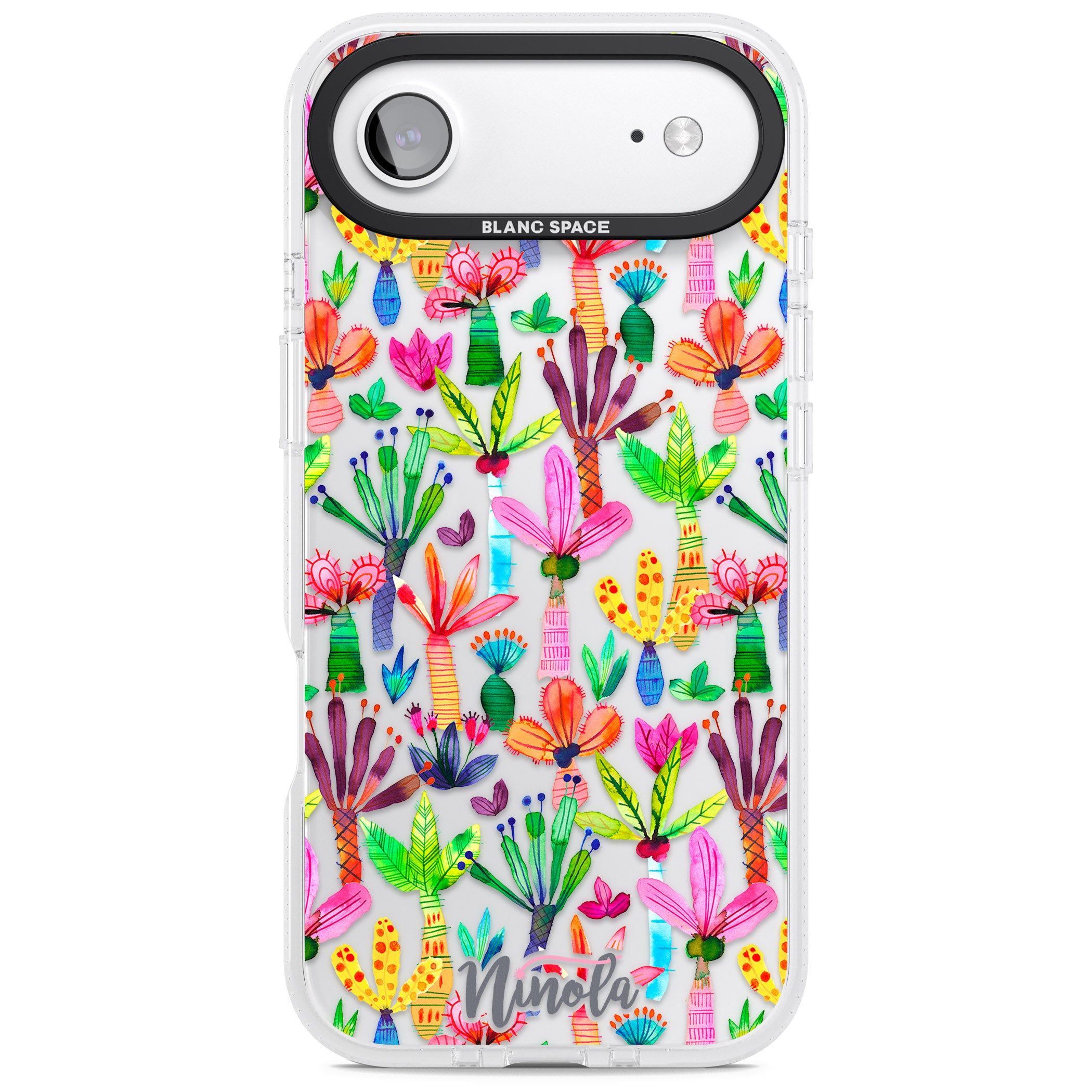 Tropical Botanical iPhone 17 Air Impact Air Clear Phone Case