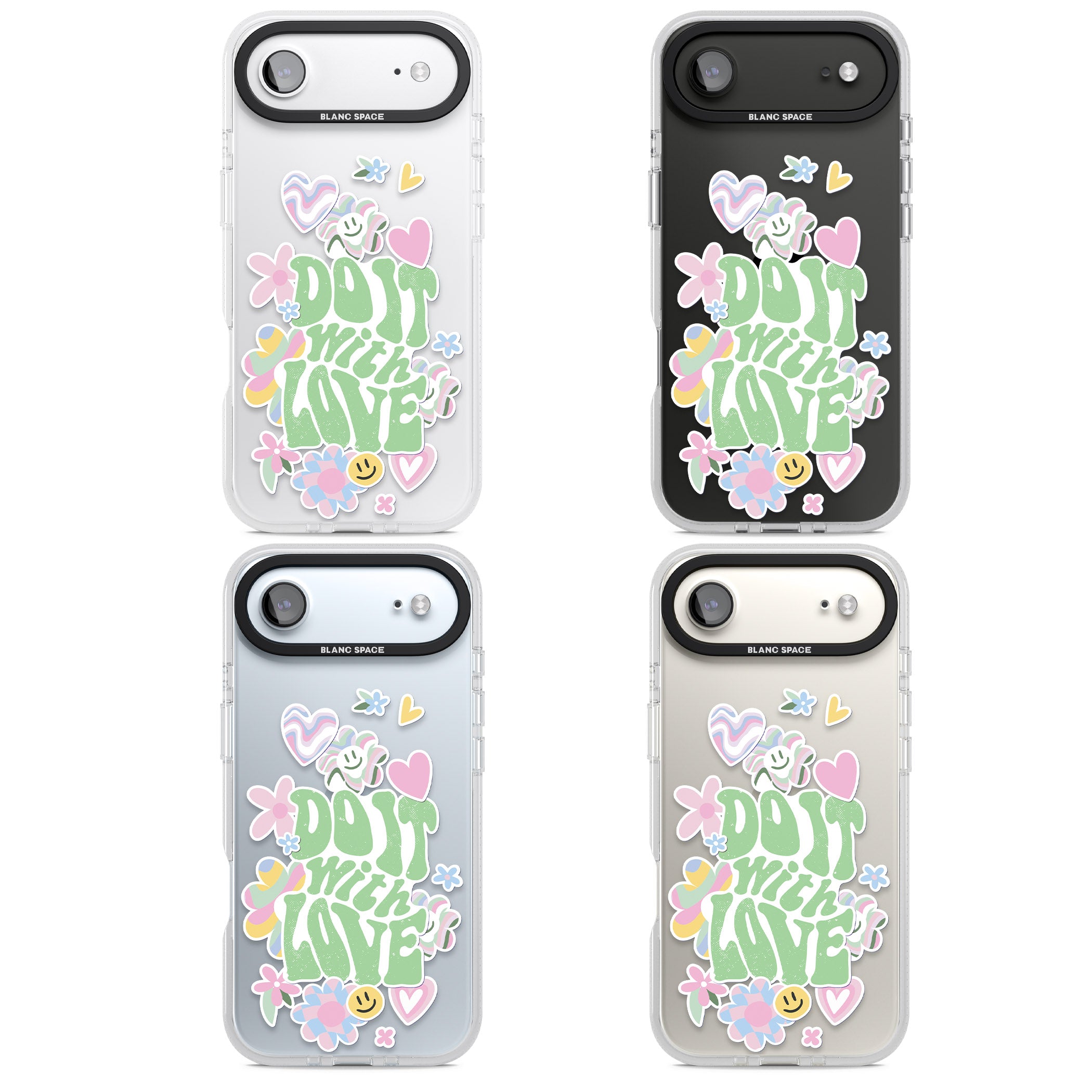 Do It With Love iPhone 17 Air Impact Air Clear Phone Case APT Impact Protection