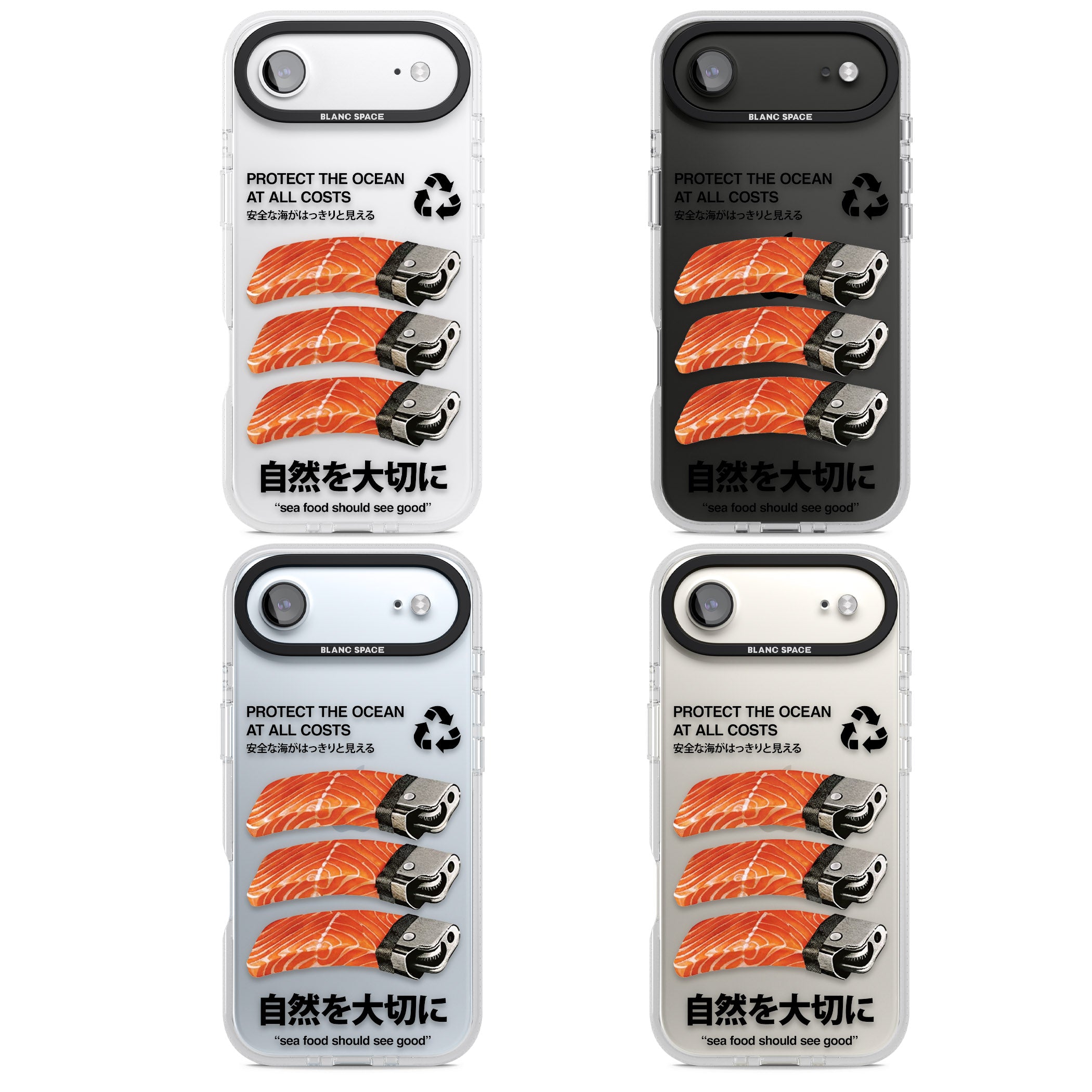 Protect The Ocean iPhone 17 Air Impact Air Clear Phone Case APT Impact Protection