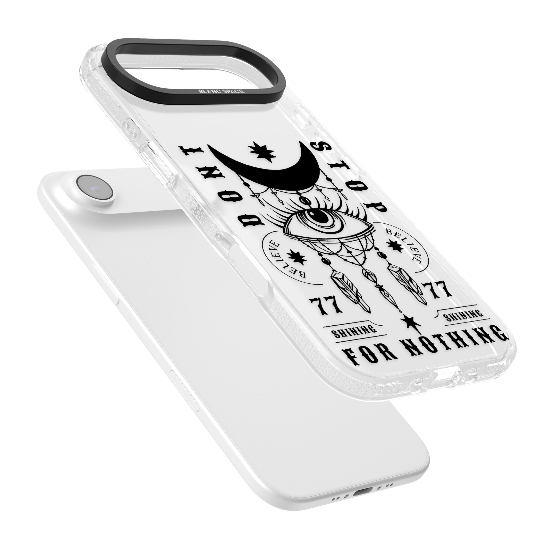 Dont Stop For Nothing iPhone 17 Air Impact Air Clear Phone Case Colours