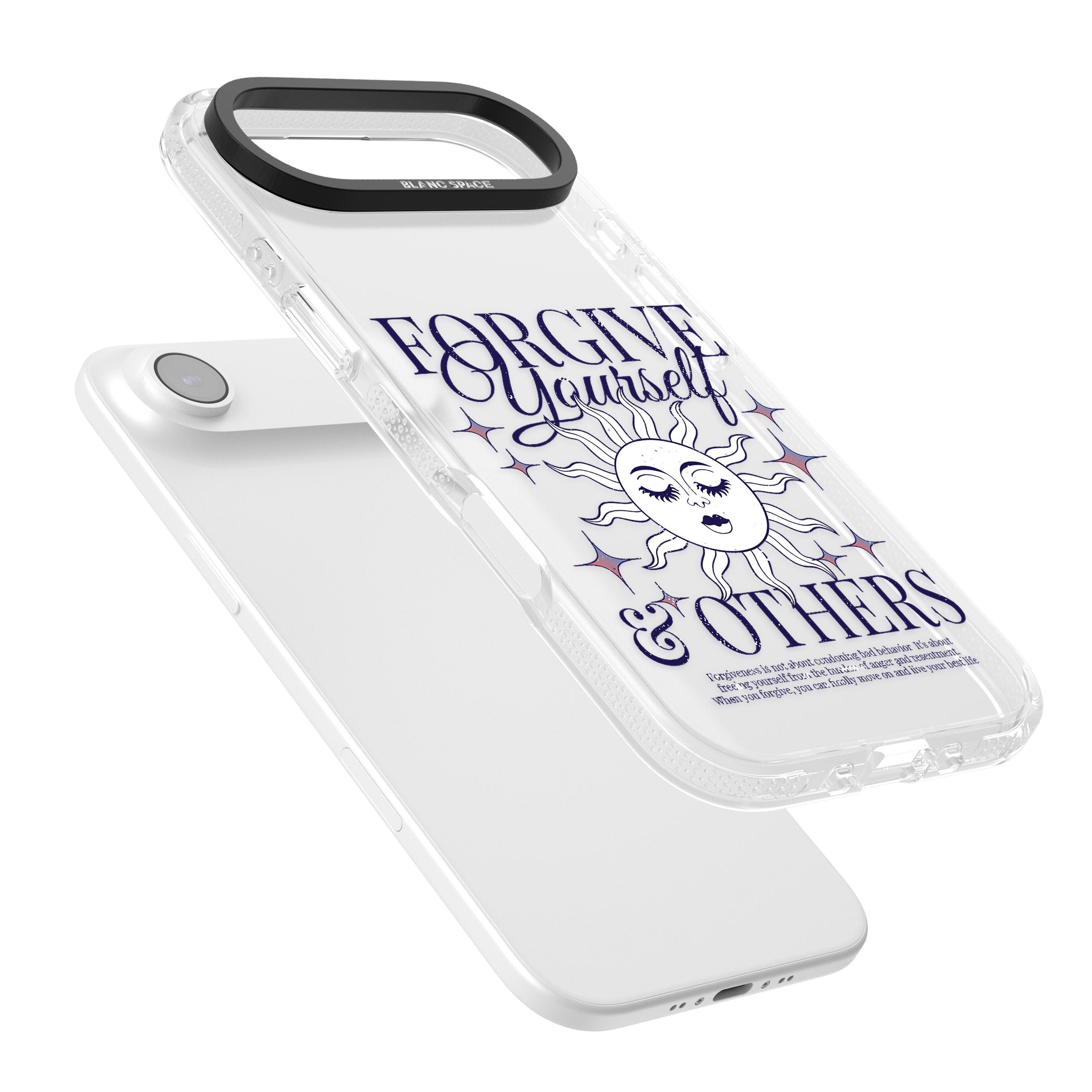 Forgiveness iPhone 17 Air Impact Air Clear Phone Case Colours