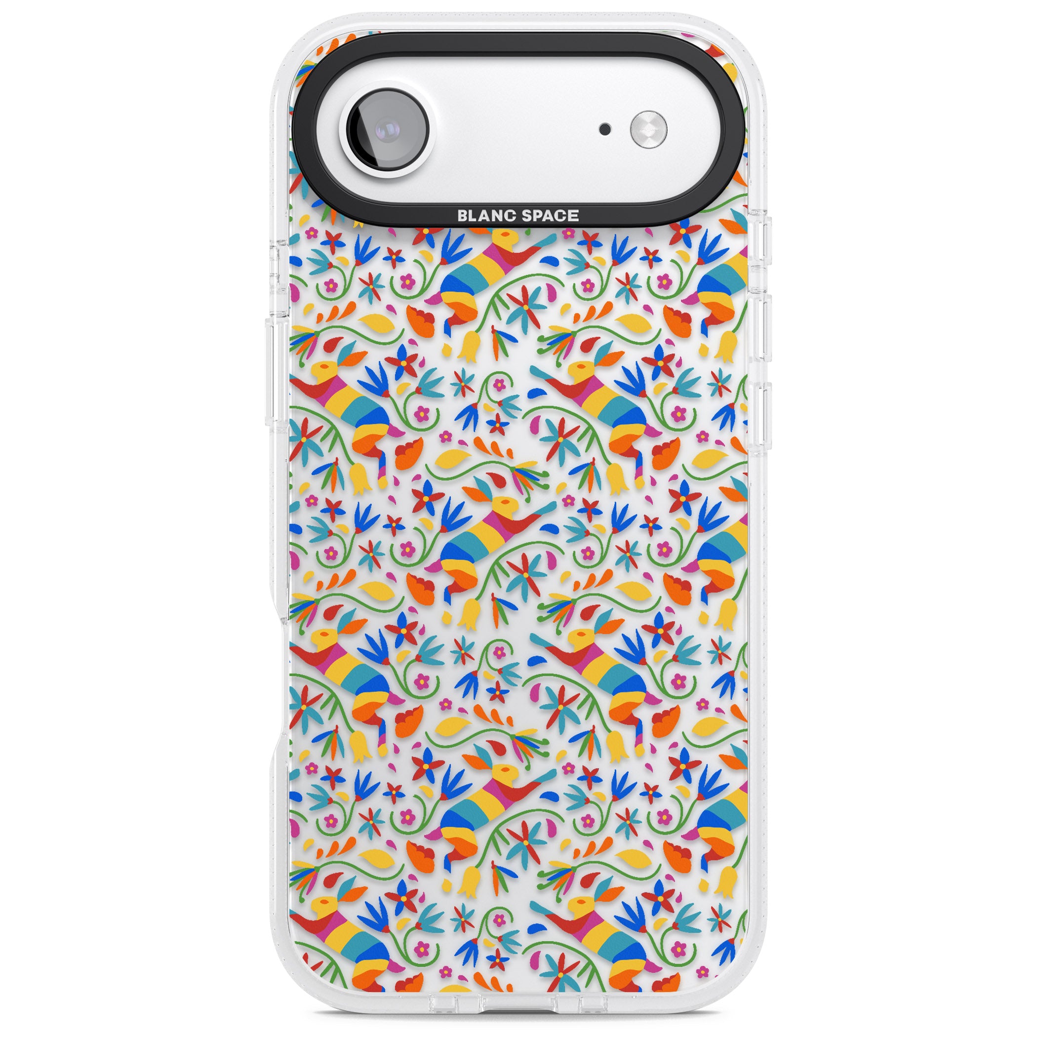 Vibrant Floral Mosaic iPhone 17 Air Impact Air Clear Phone Case