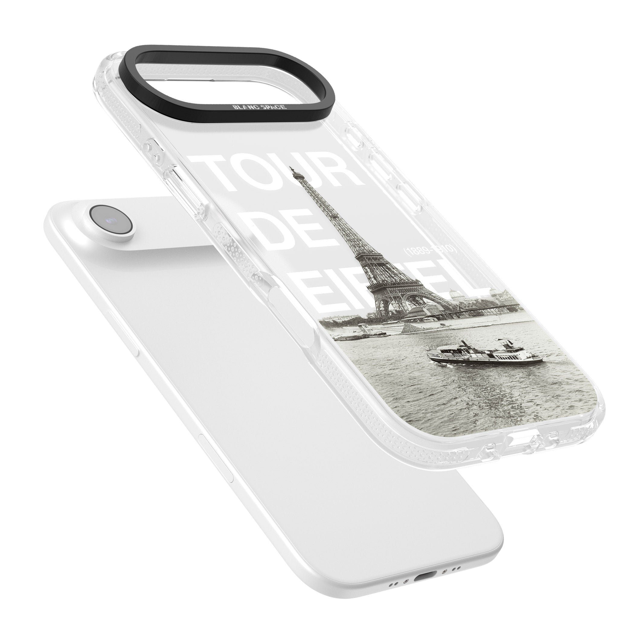 Tour De Eiffel iPhone 17 Air Impact Air Clear Phone Case Colours