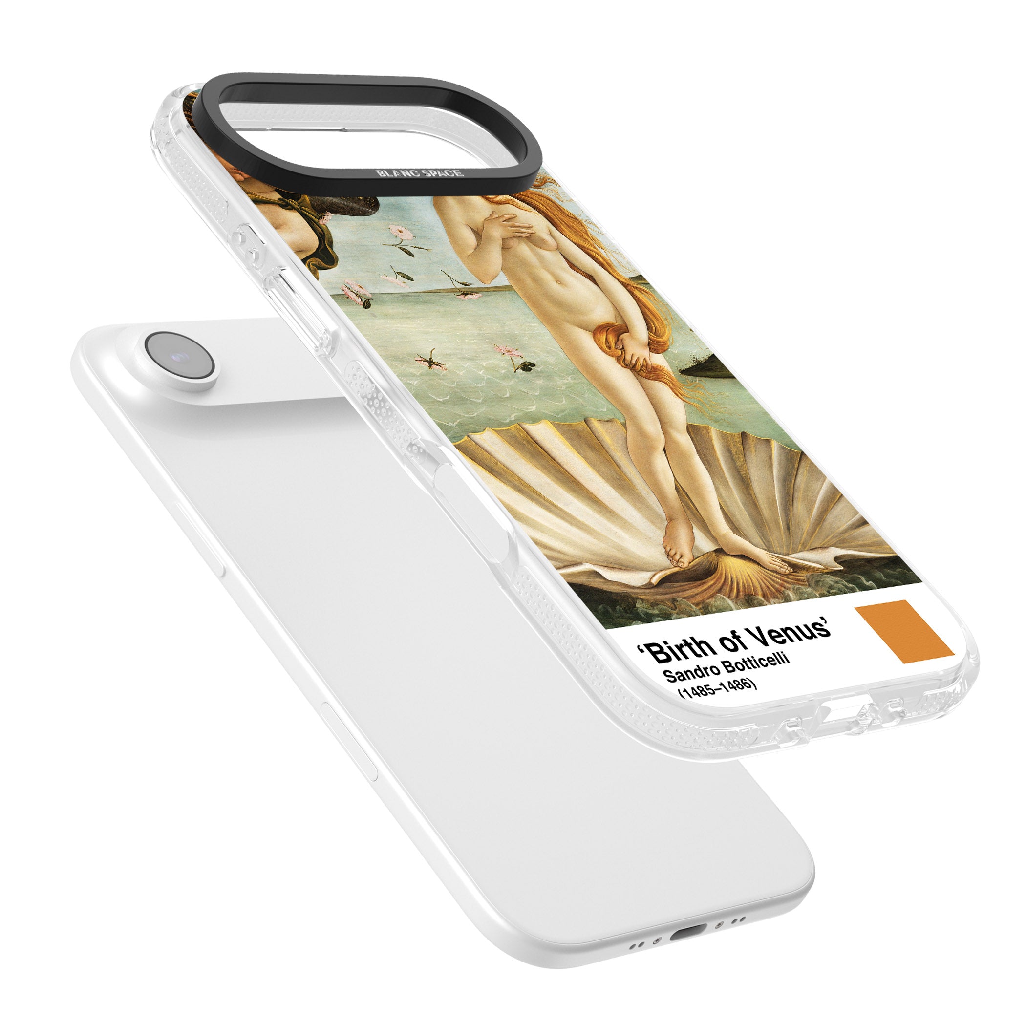 The Birth Of Venus iPhone 17 Air Impact Air Clear Phone Case Colours
