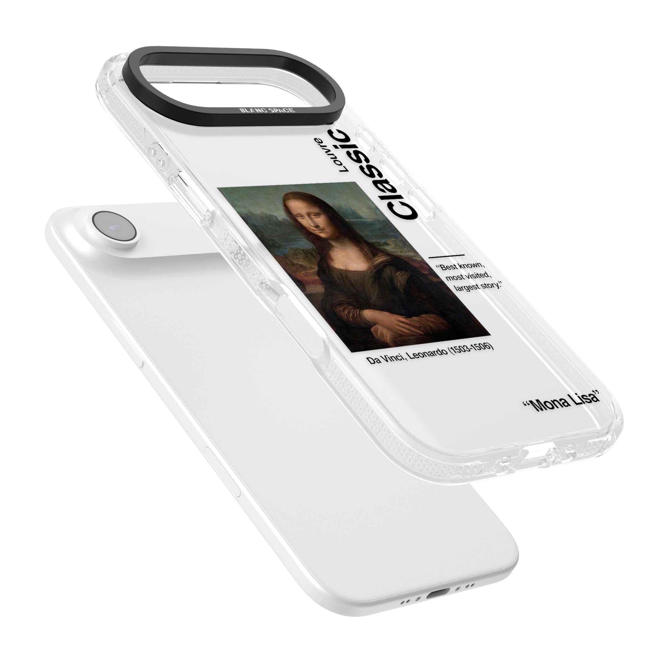 Mona Lisa Leonardo Da Vinci iPhone 17 Air Impact Air Clear Phone Case Colours