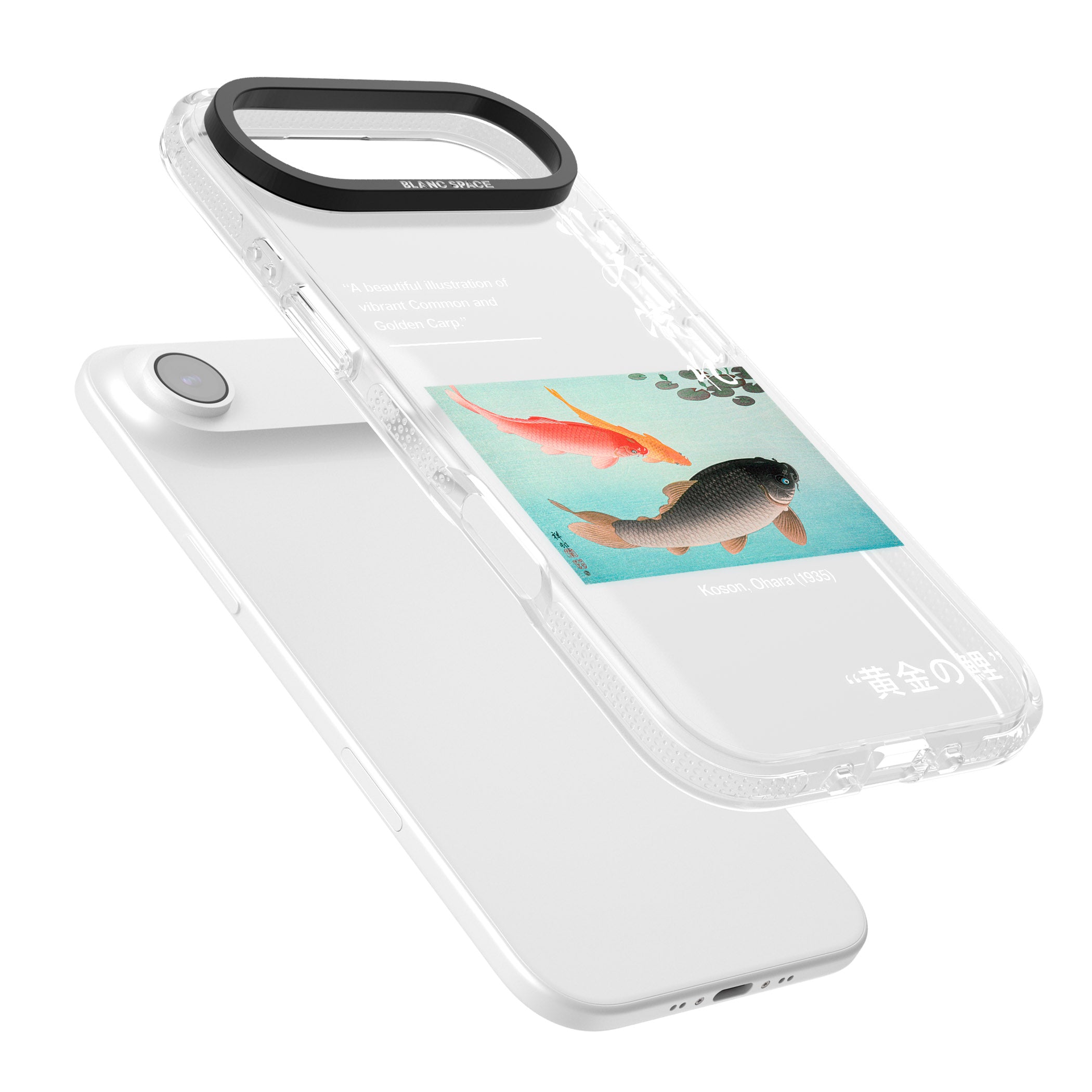 Golden Carp iPhone 17 Air Impact Air Clear Phone Case Colours