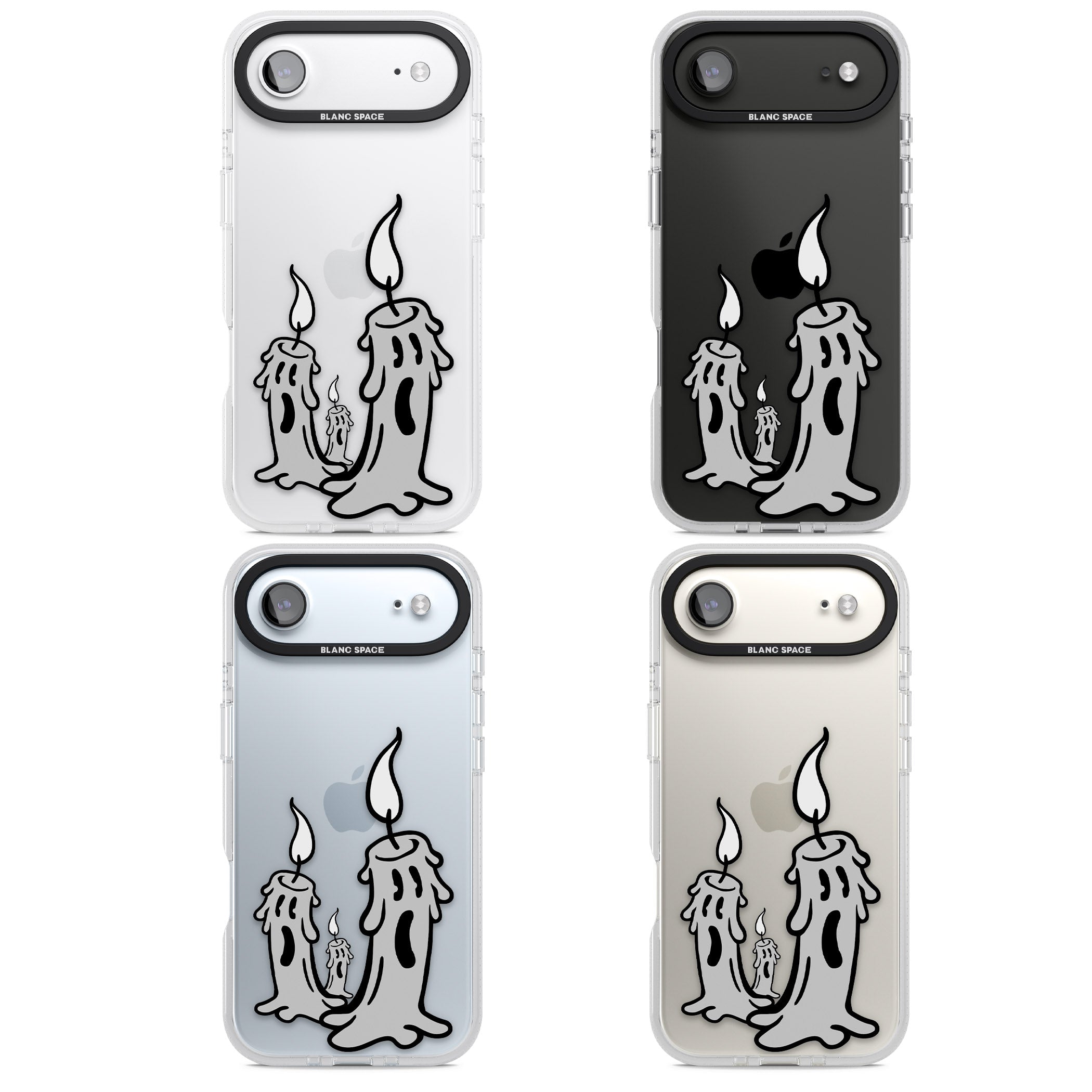 Candle Lit iPhone 17 Air Impact Air Clear Phone Case APT Impact Protection