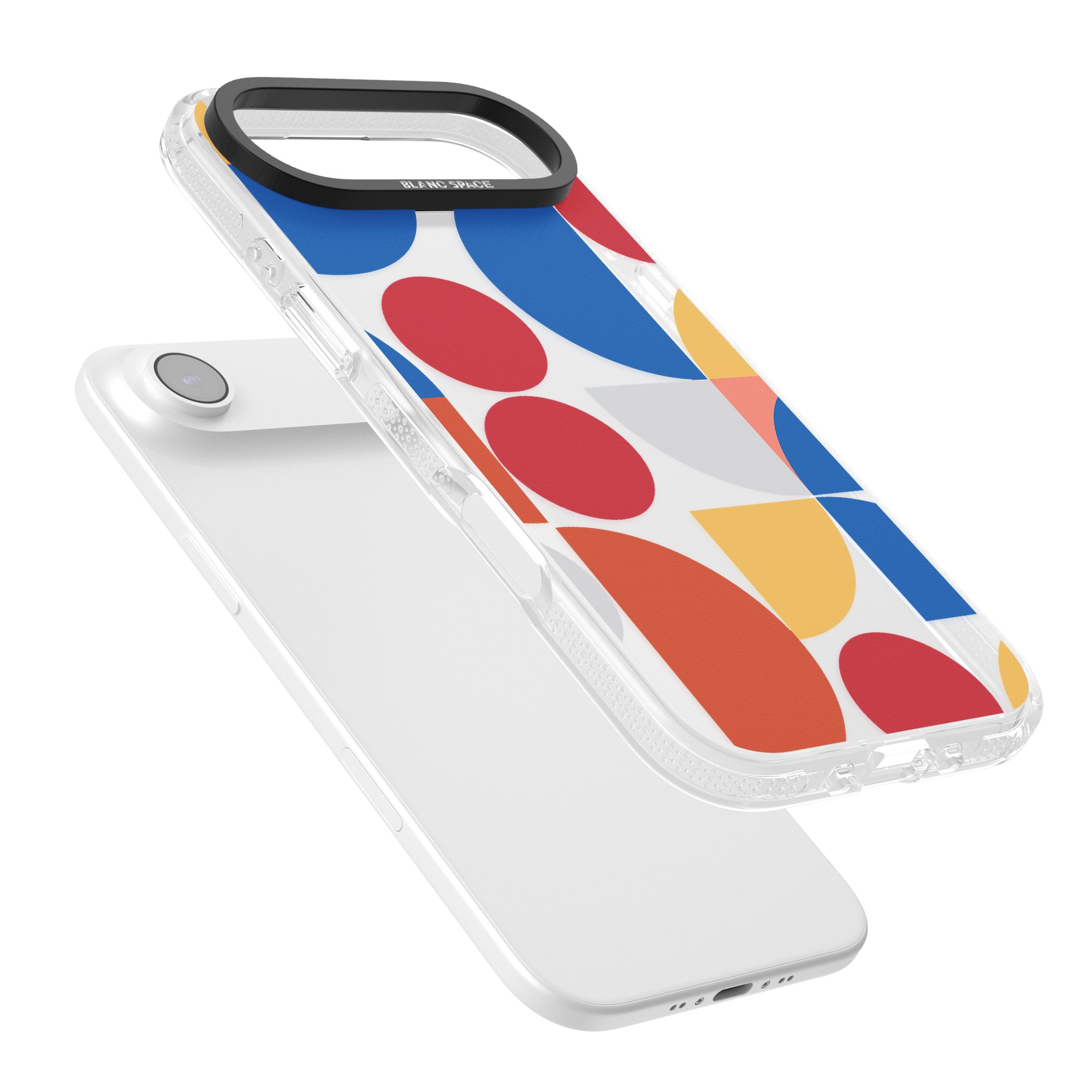 Abstract Colorful Geometric iPhone 17 Air Impact Air Clear Phone Case Colours