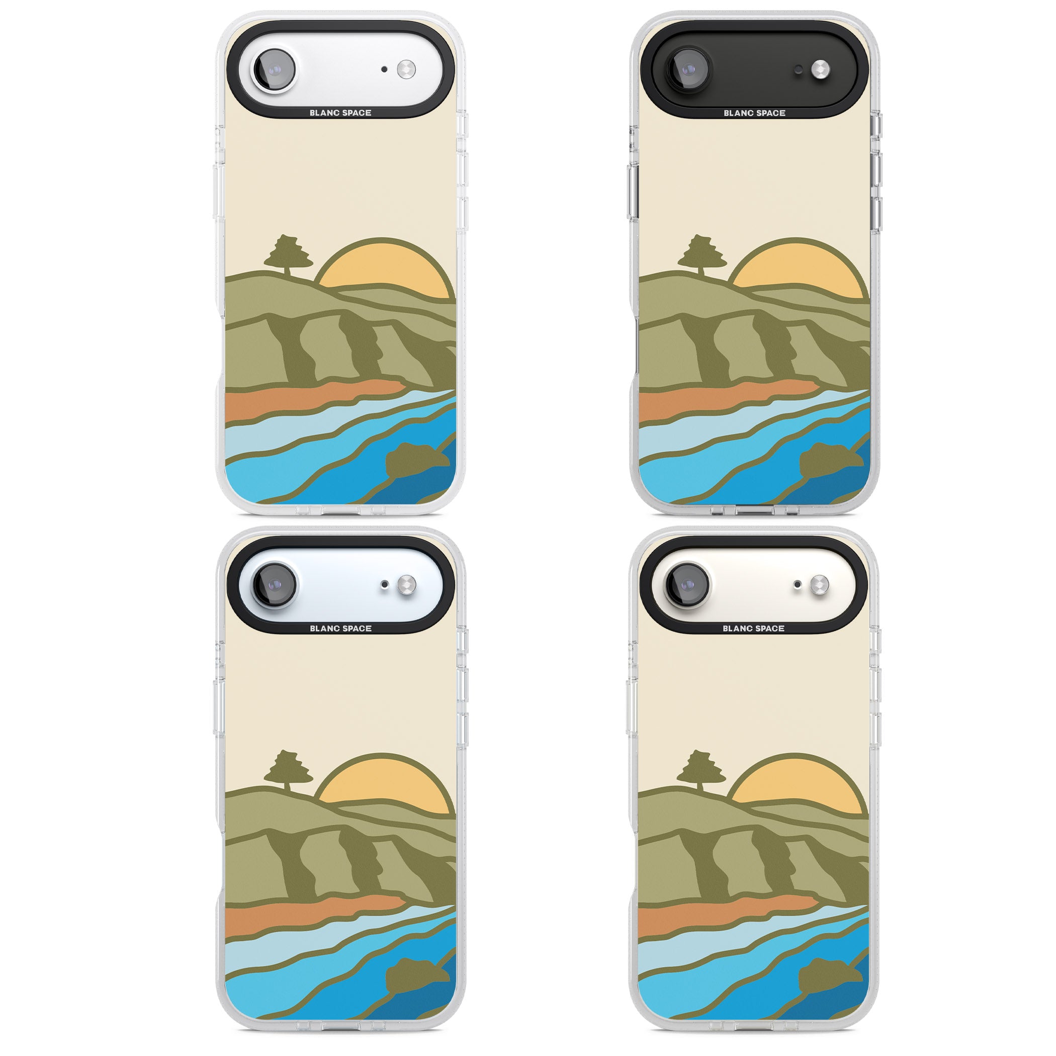 North Sunset iPhone 17 Air Impact Air Clear Phone Case APT Impact Protection