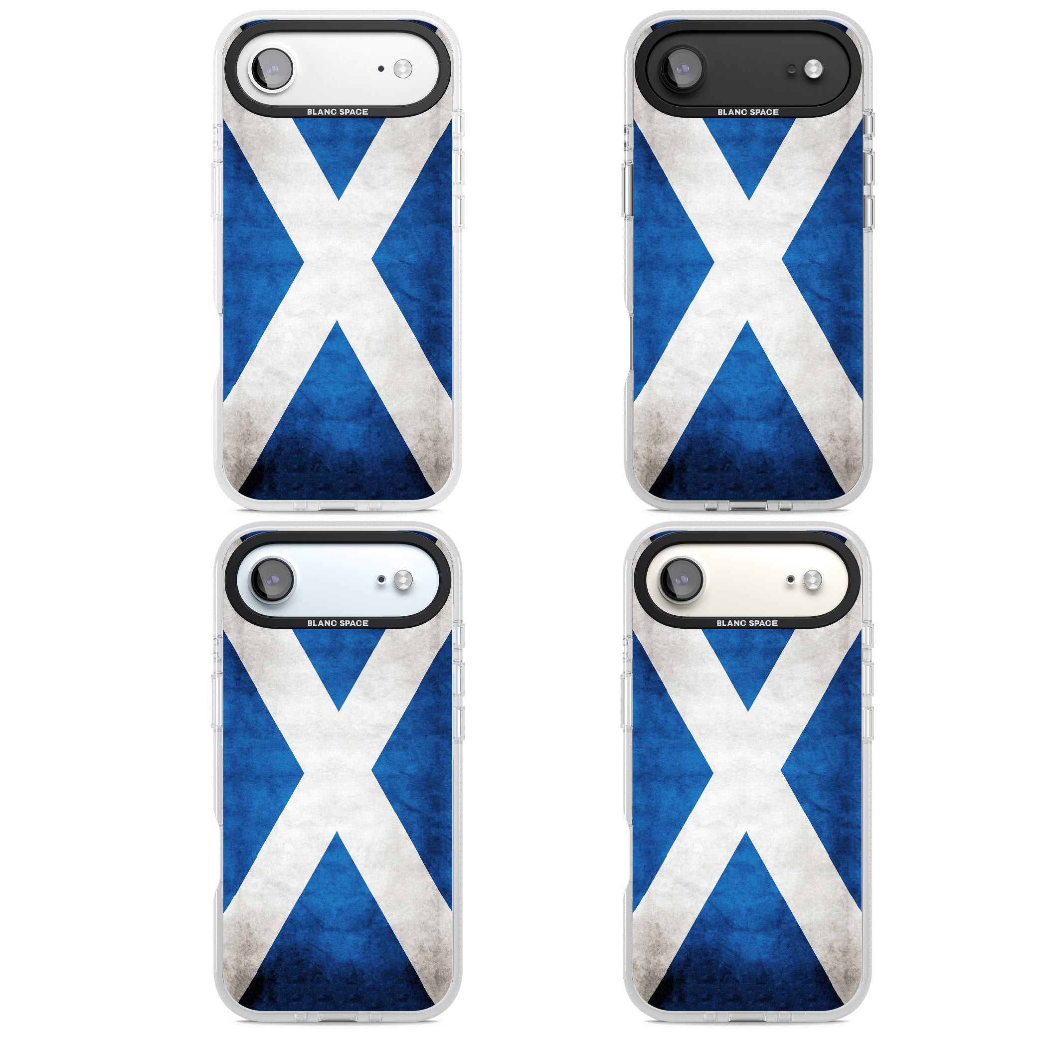 Scotland Saltire Flag iPhone 17 Air Impact Air Clear Phone Case APT Impact Protection