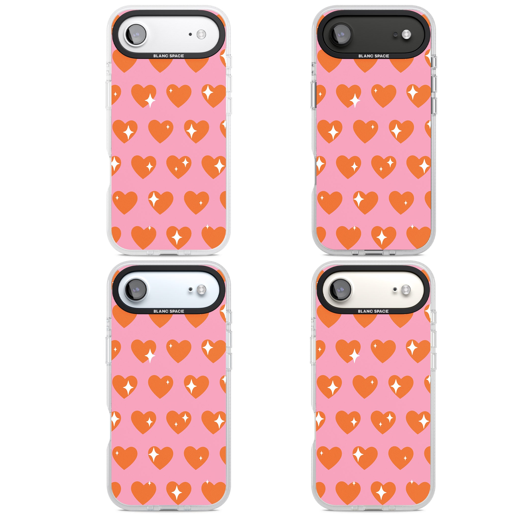 Sweet Hearts (Sunset) iPhone 17 Air Impact Air Clear Phone Case APT Impact Protection