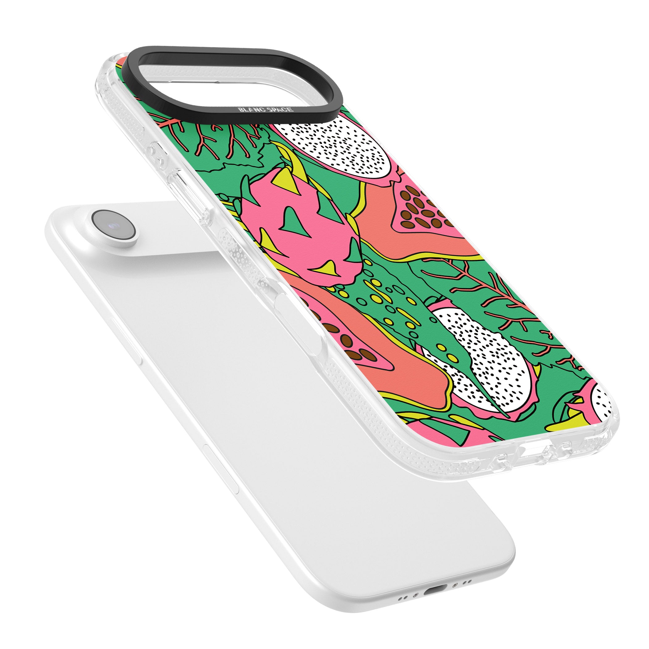 Psychedelic Salad iPhone 17 Air Impact Air Clear Phone Case Colours