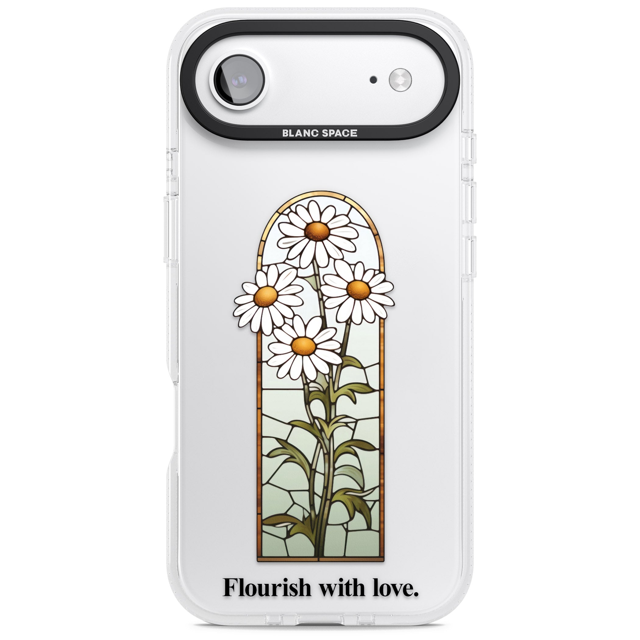 Flourish With Love iPhone 17 Air Impact Air Clear Phone Case