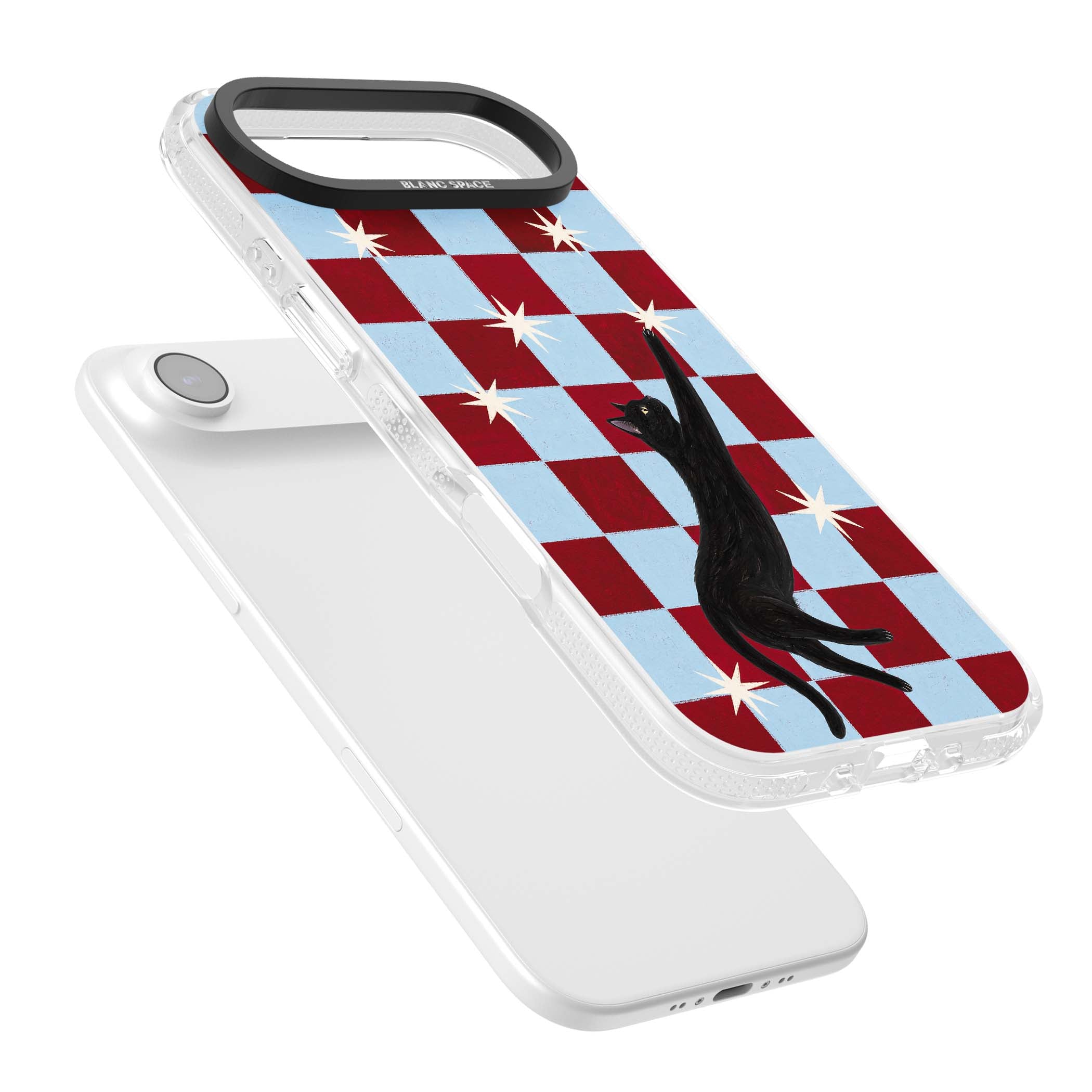 Starlit Kitty animals iPhone case | Clear Case Impact Air case for iPhone Air