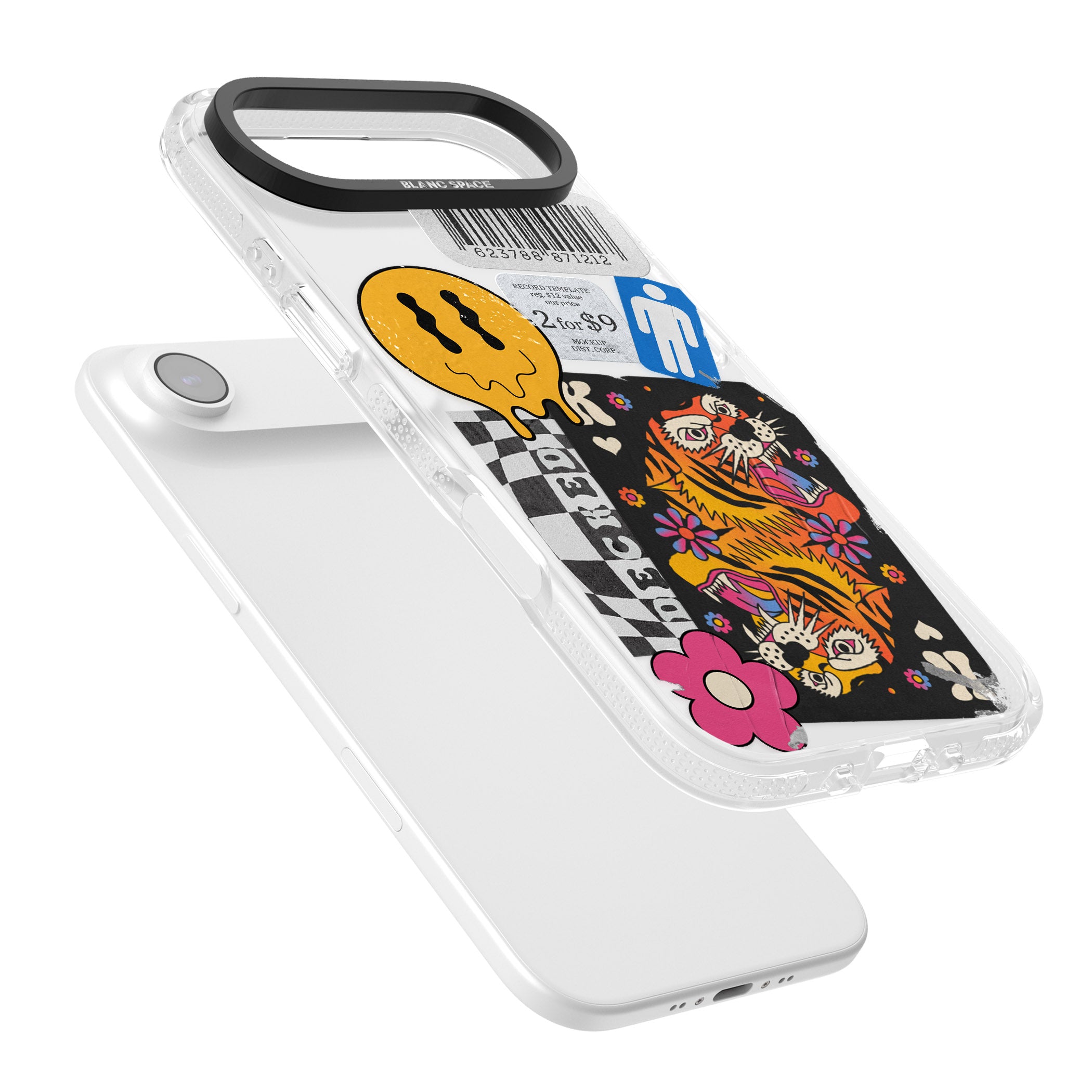 Electric Vibes iPhone 17 Air Impact Air Clear Phone Case Colours