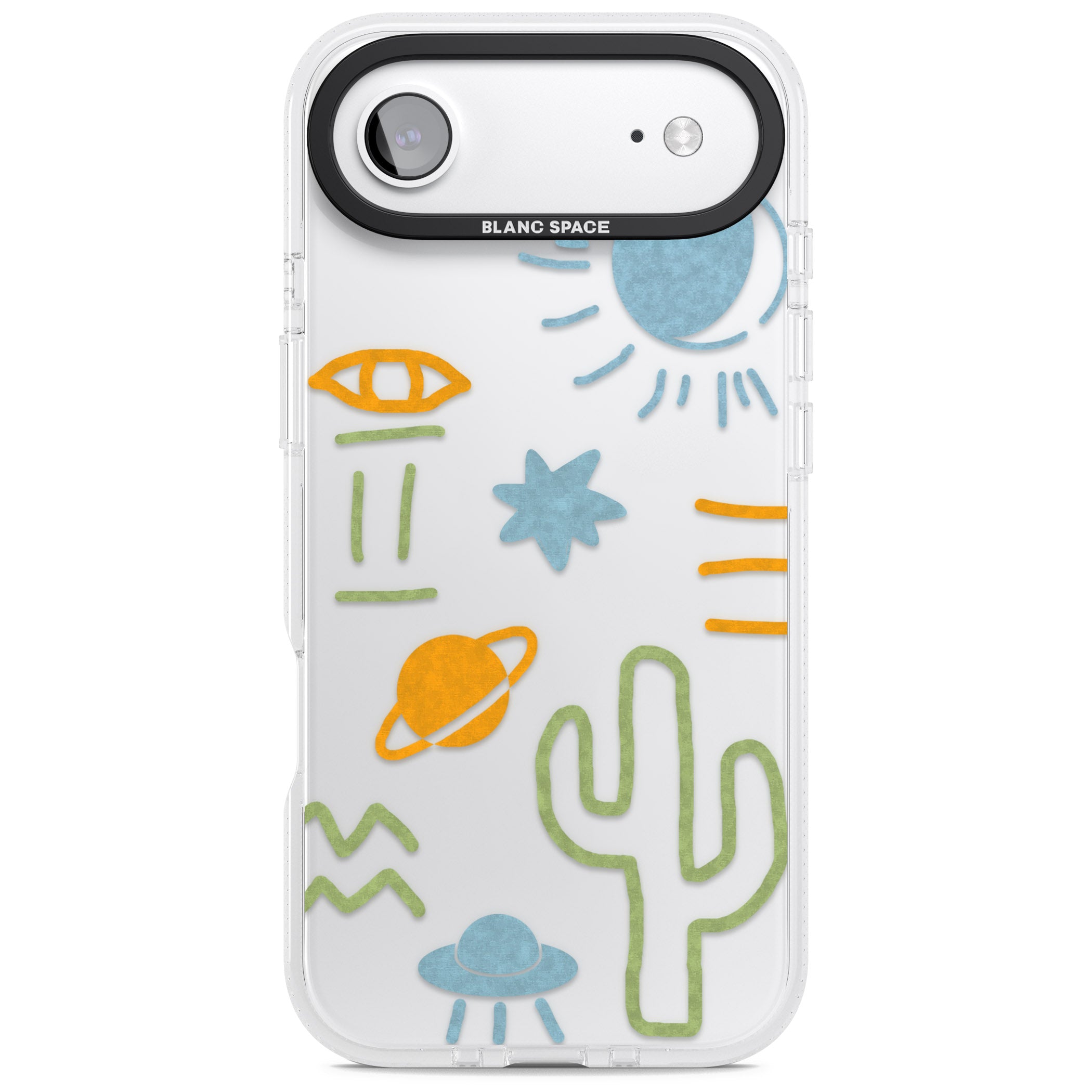 Summer Heat iPhone 17 Air Impact Air Clear Phone Case