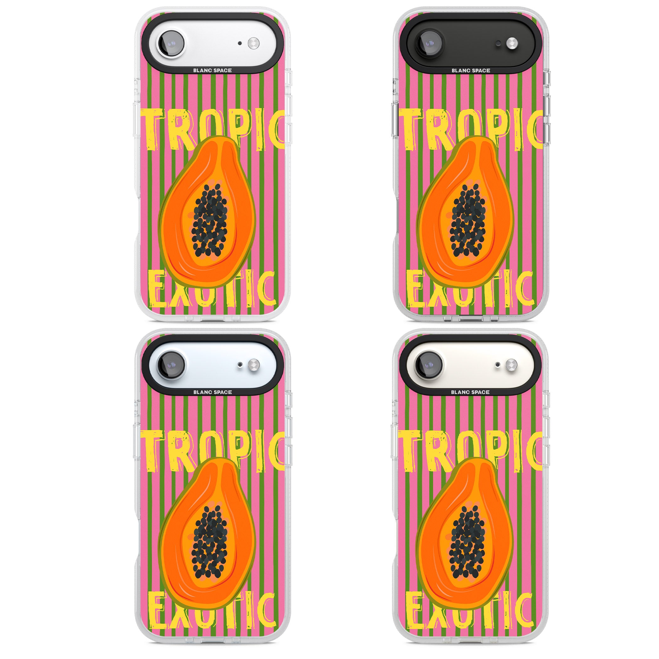 Tropic Exotic iPhone 17 Air Impact Air Clear Phone Case APT Impact Protection