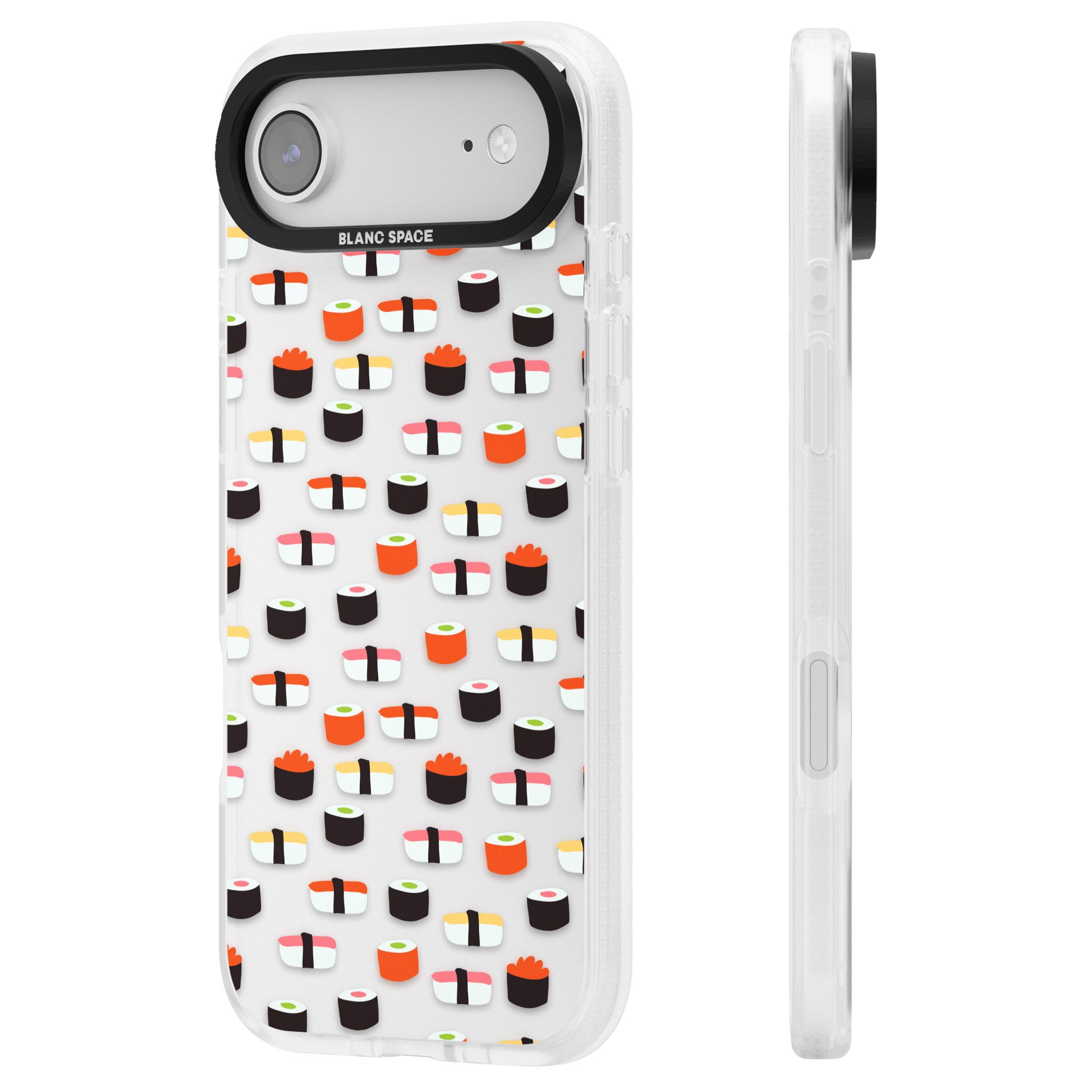 Sushi Pop iPhone 17 Air Impact Air Clear Phone Case Side Profile