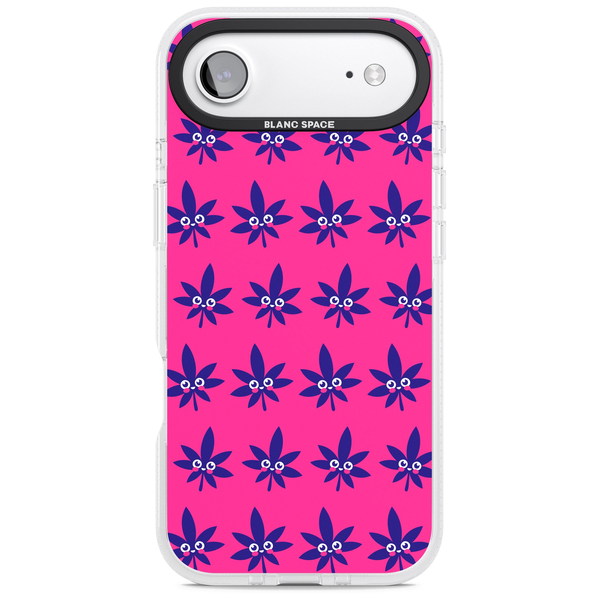 Pink Sativa iPhone 17 Air Impact Air Clear Phone Case