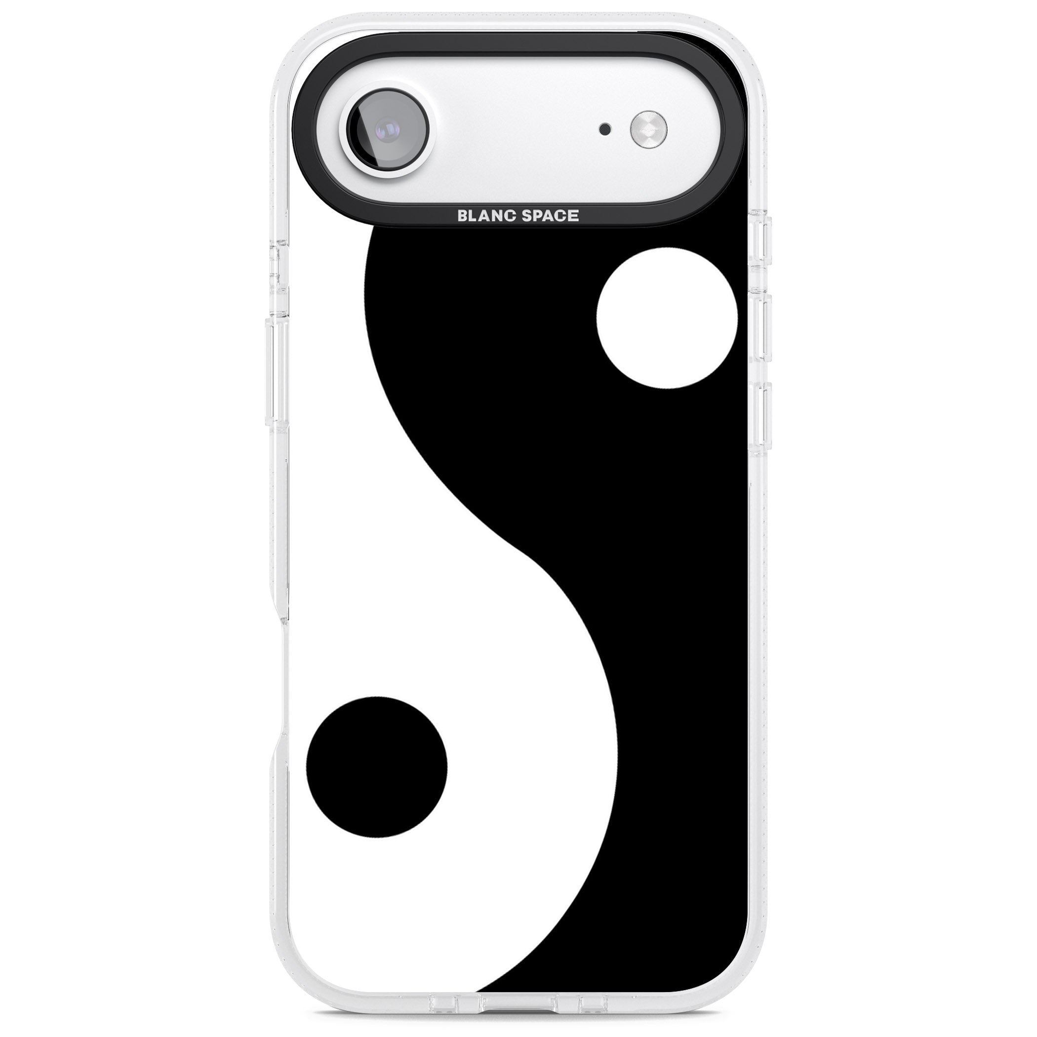 Large Yin Yang iPhone 17 Air Impact Air Clear Phone Case