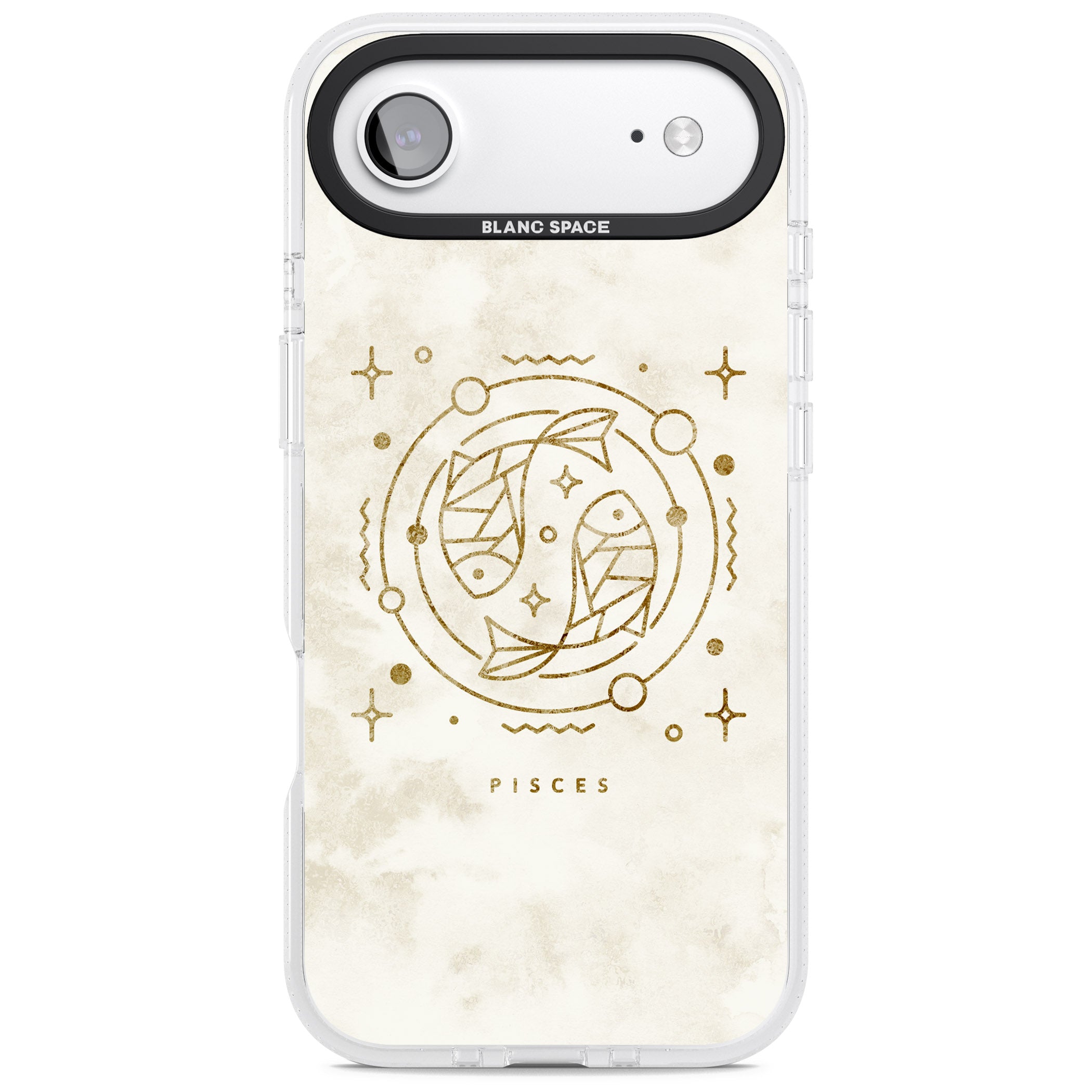 Pisces Emblem iPhone 17 Air Impact Air Clear Phone Case