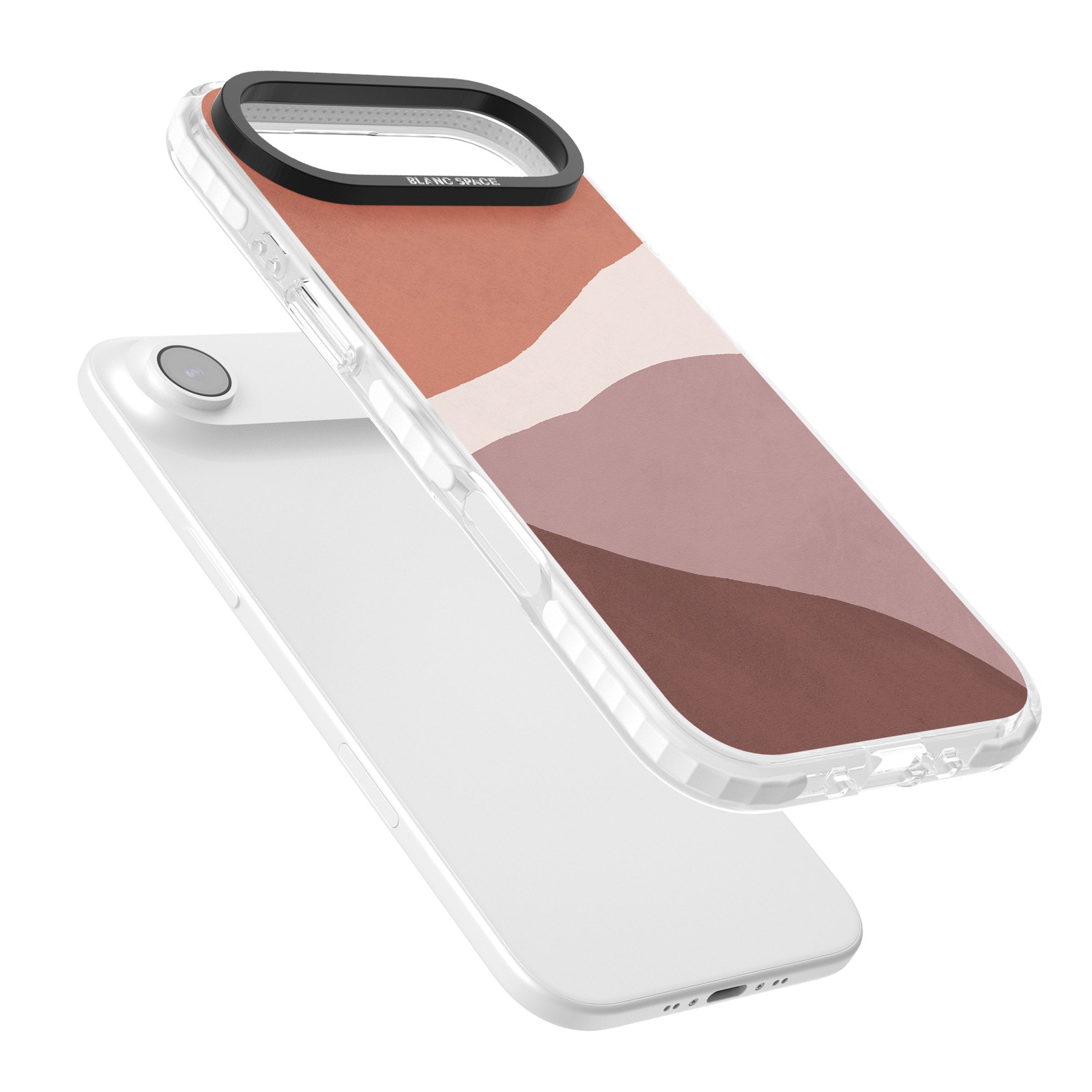 Lush Abstract Watercolour Design #2 iPhone 17 Air Impact Clear Phone Case Colours