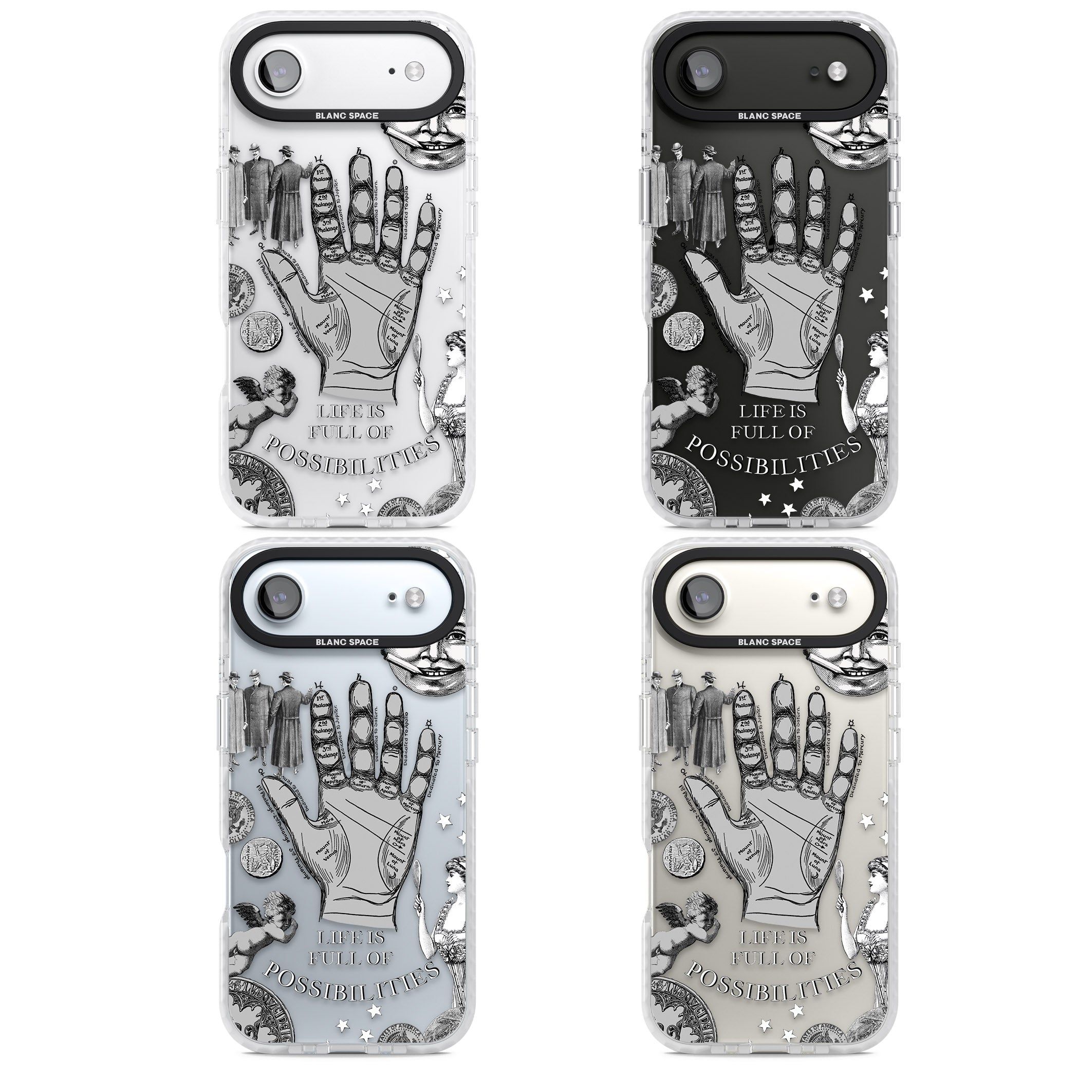 Life Is Full Of Possibilities iPhone 17 Air Impact Clear Phone Case APT Impact Protection