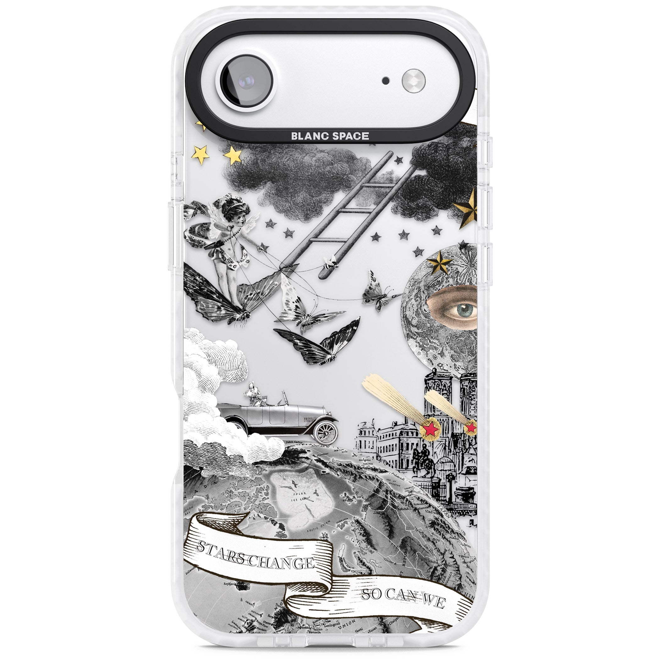 Stars Change So Can We iPhone 17 Air Impact Clear Phone Case