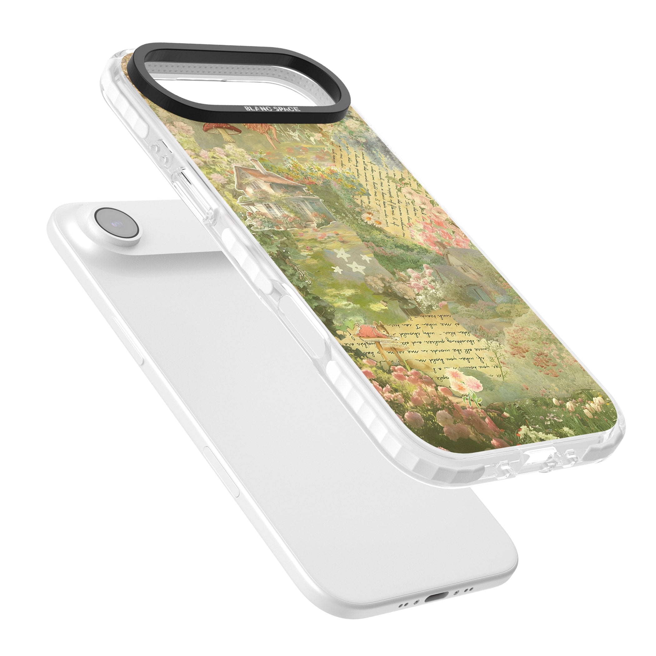 Soft Spring Collage iPhone 17 Air Impact Clear Phone Case Colours