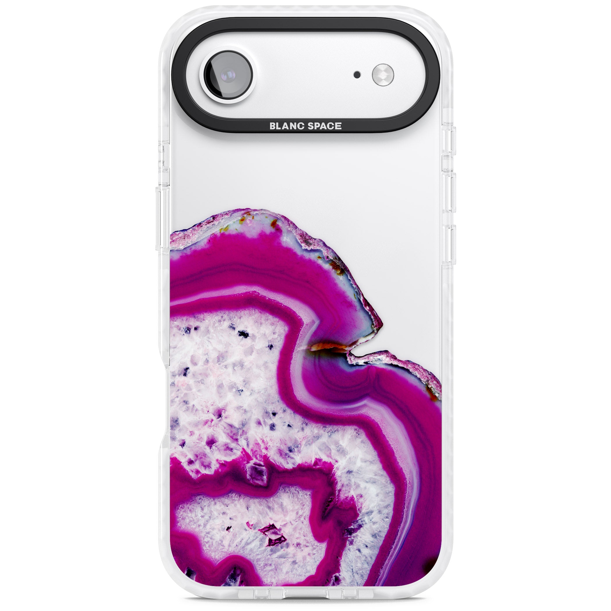 Violet Crystal Agate iPhone 17 Air Impact Clear Phone Case