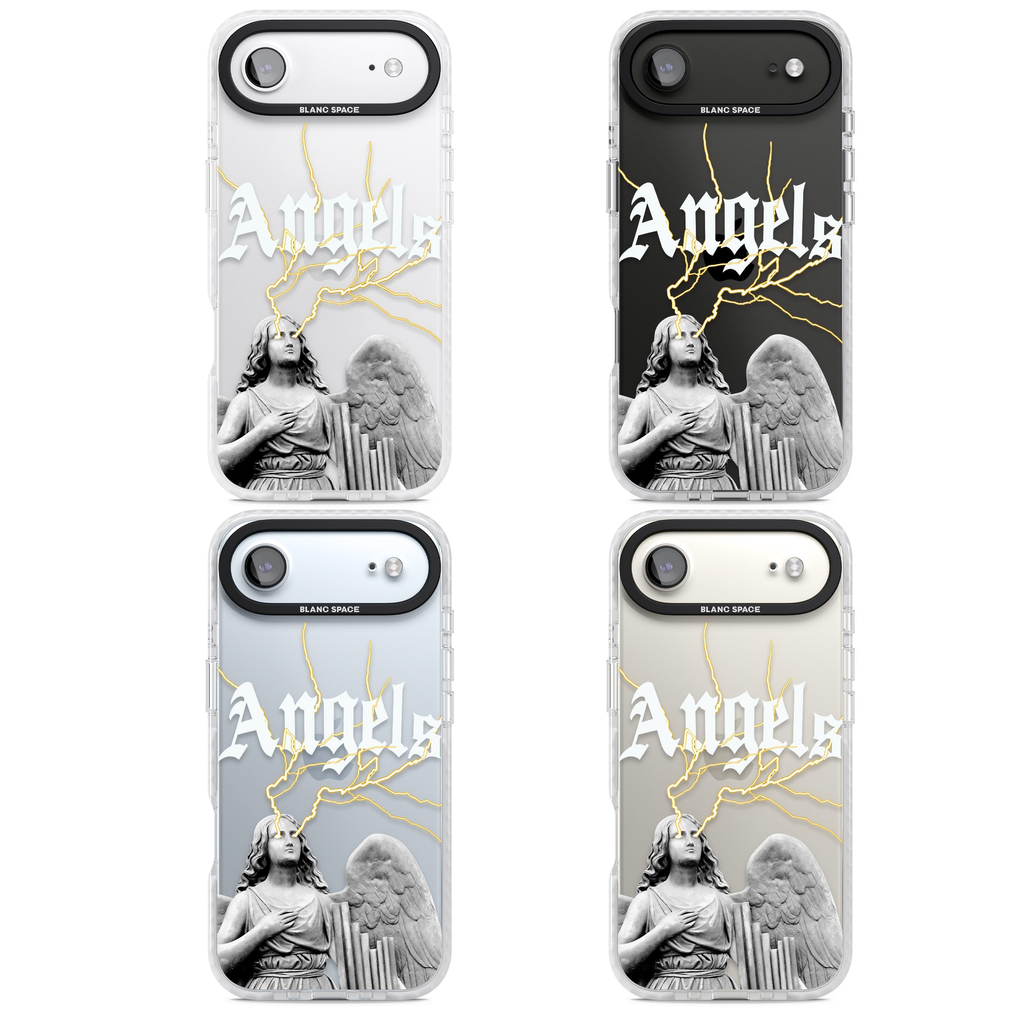 Angels iPhone 17 Air Impact Clear Phone Case APT Impact Protection